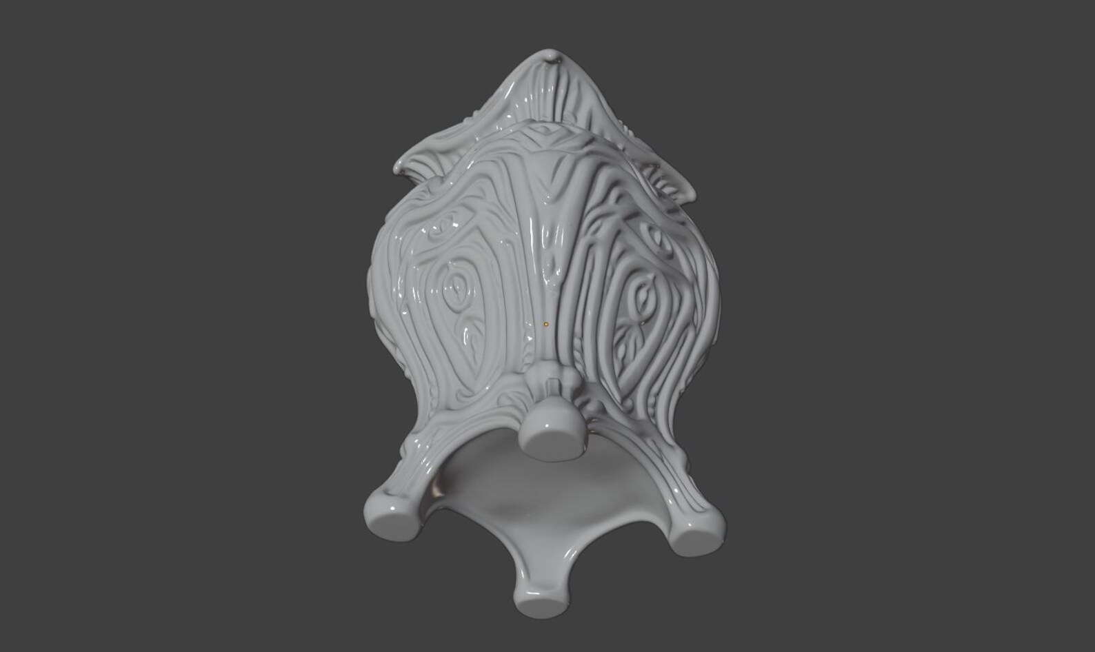 Alien Egg Vase - Biomechanical Sci-Fi Vase thumbnail 8