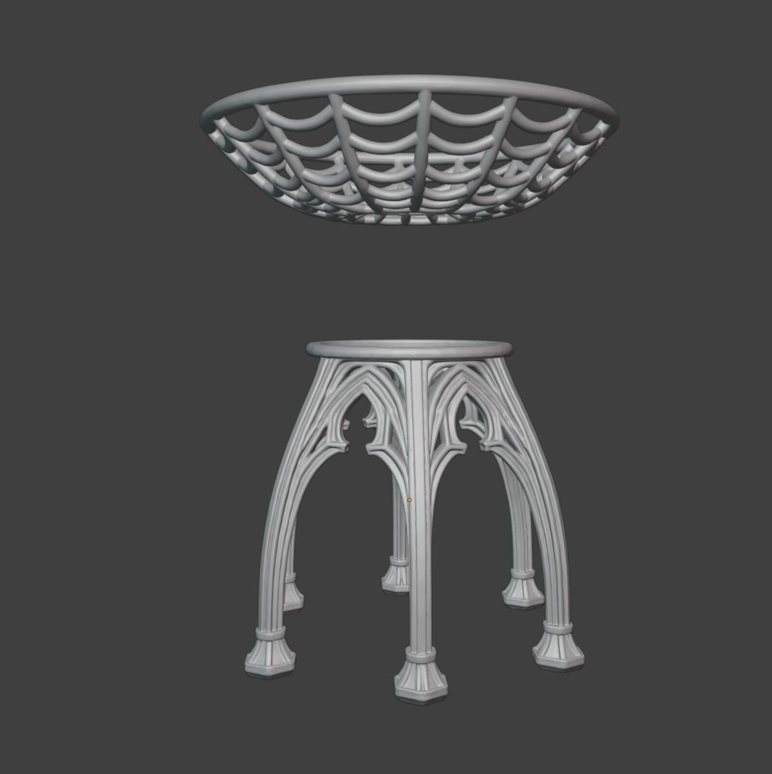 Gothic Spiderweb Bowl Stand, Halloween Candy Bowl thumbnail 10