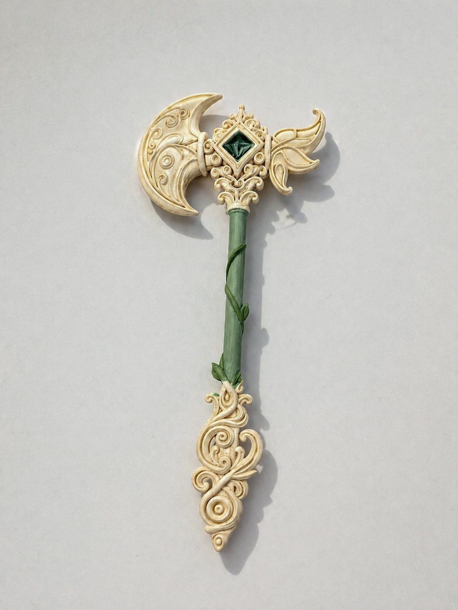 Magical Fae Mini Axe / Elf Fantasy Cosplay Weapon thumbnail 4