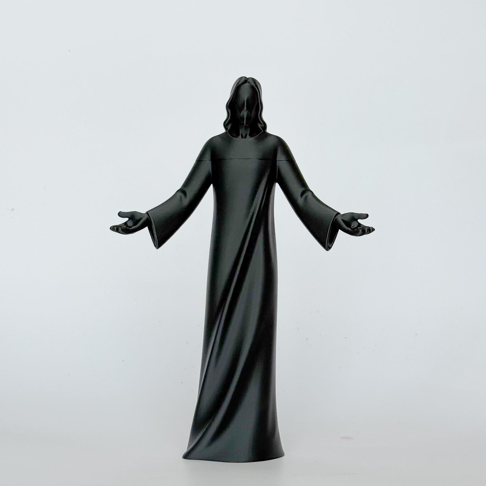 Minimal Jesus Christ Statue, Christian Wall Hanging & Standing Figurine