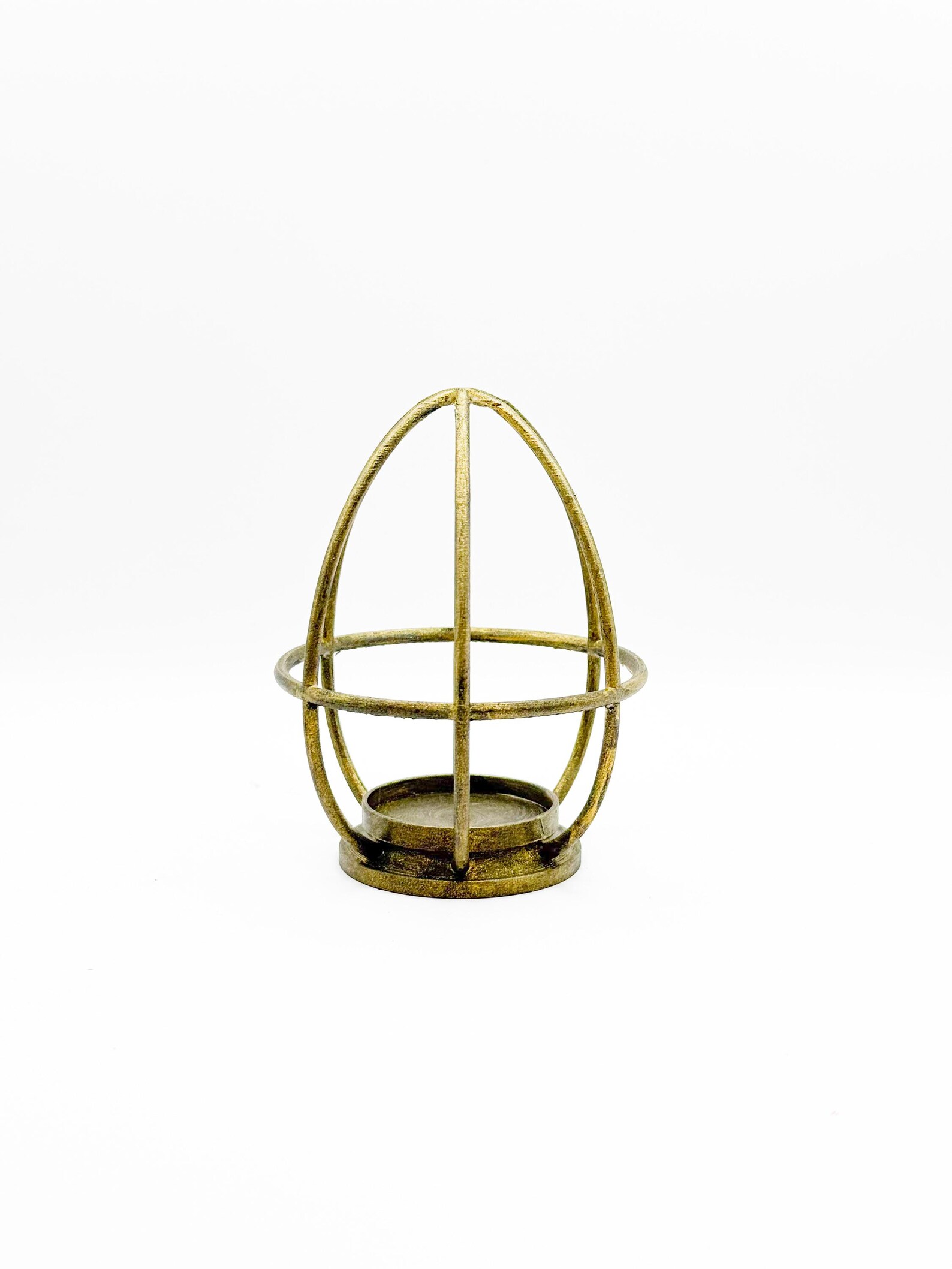 Minimalist Egg Orb Tealight Lantern, Modern Candle Holder thumbnail 4