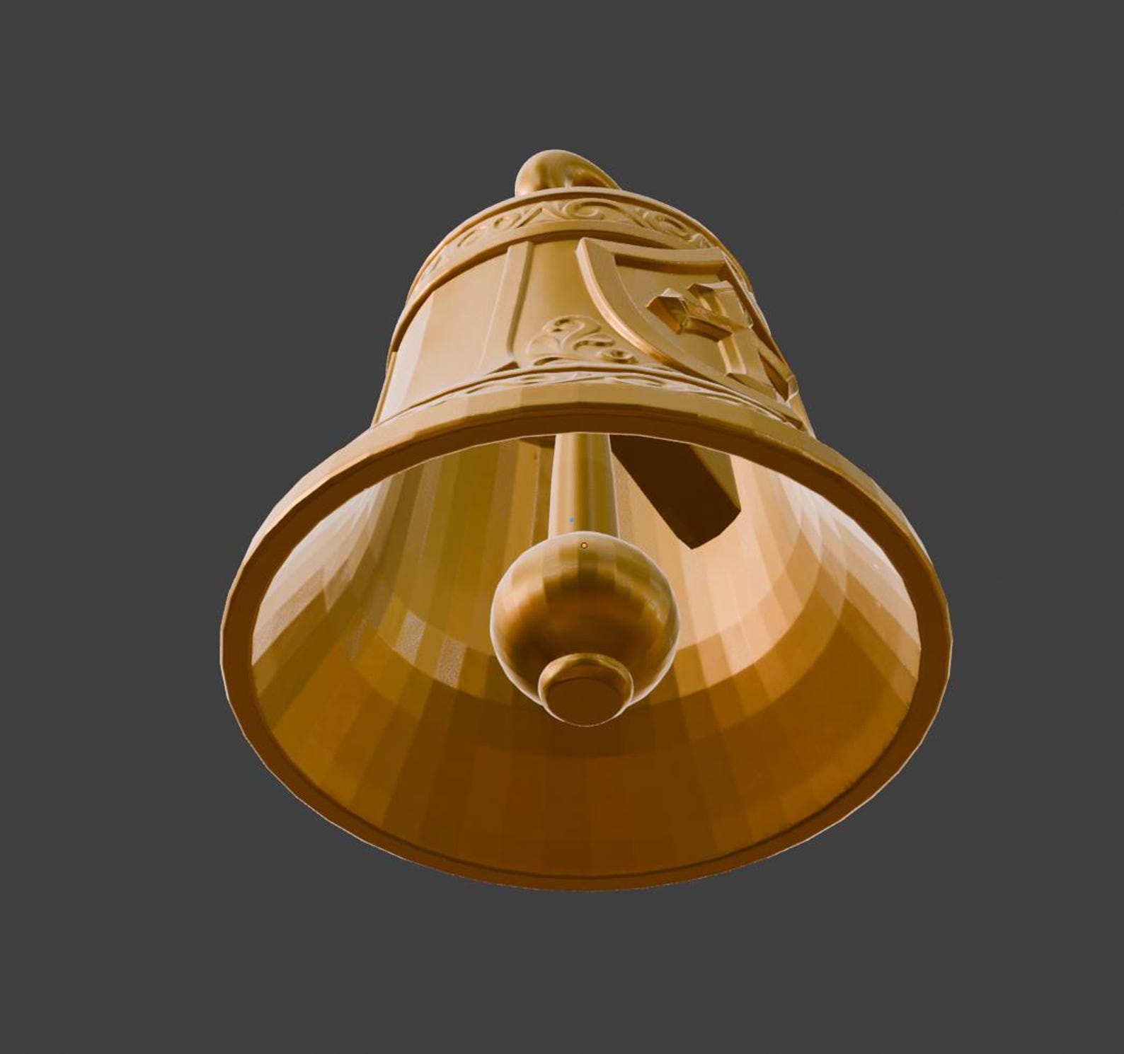 Templar Bell, Medieval Knight Bell with Cross thumbnail 5