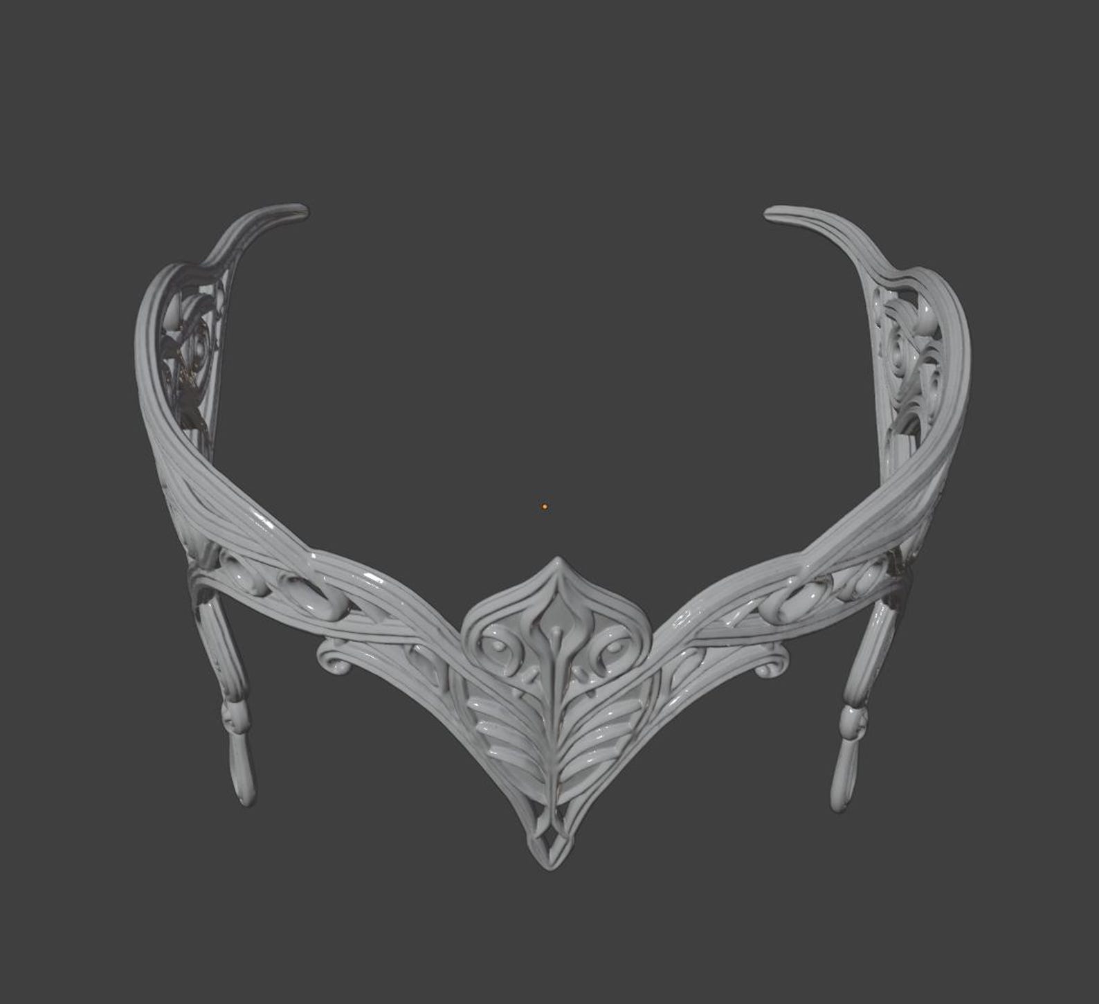 Elven Crown Headdress - Elf Circlet thumbnail 5