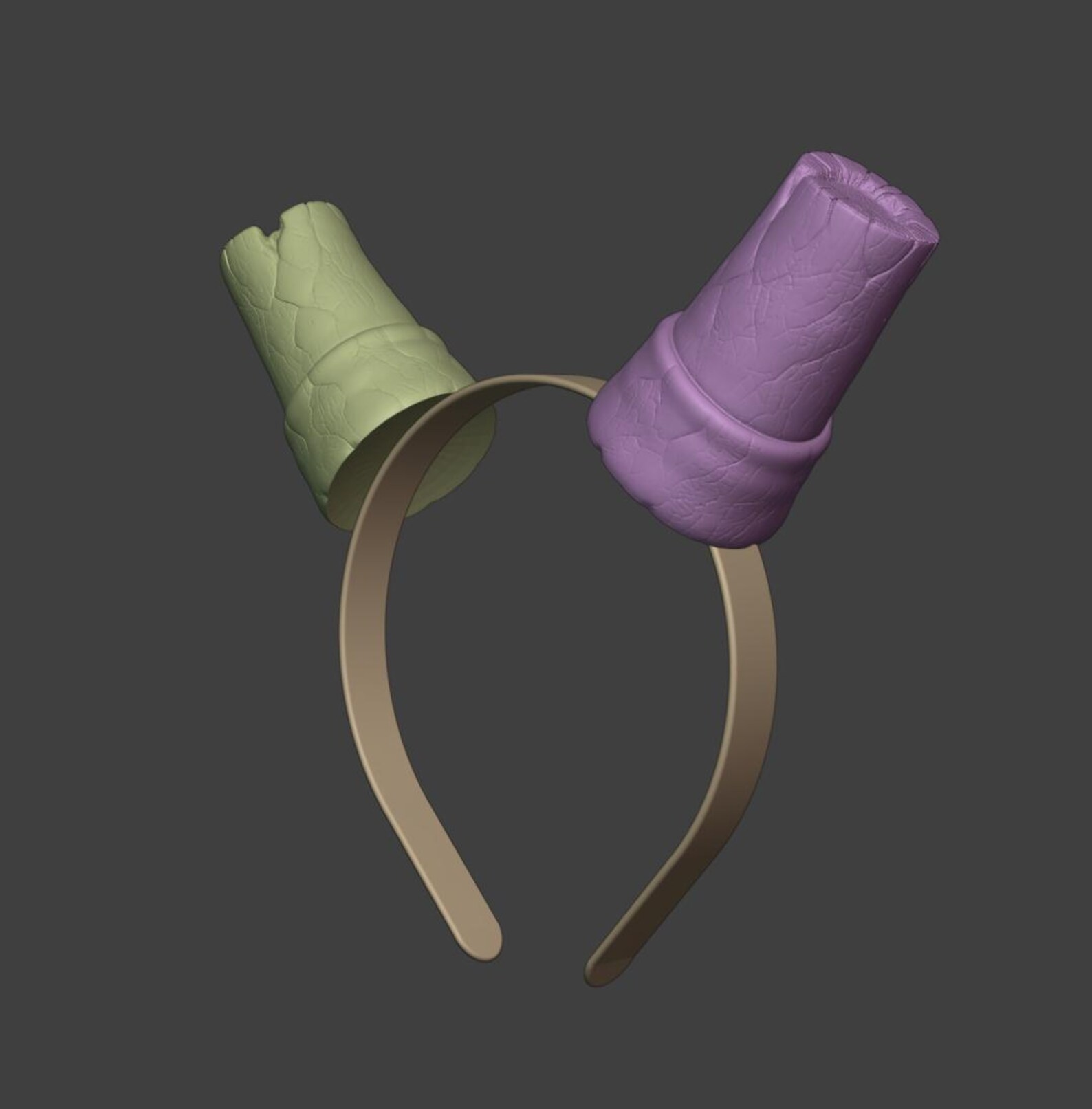 Demon Horns Headband, Infernal Devil Horns thumbnail 10