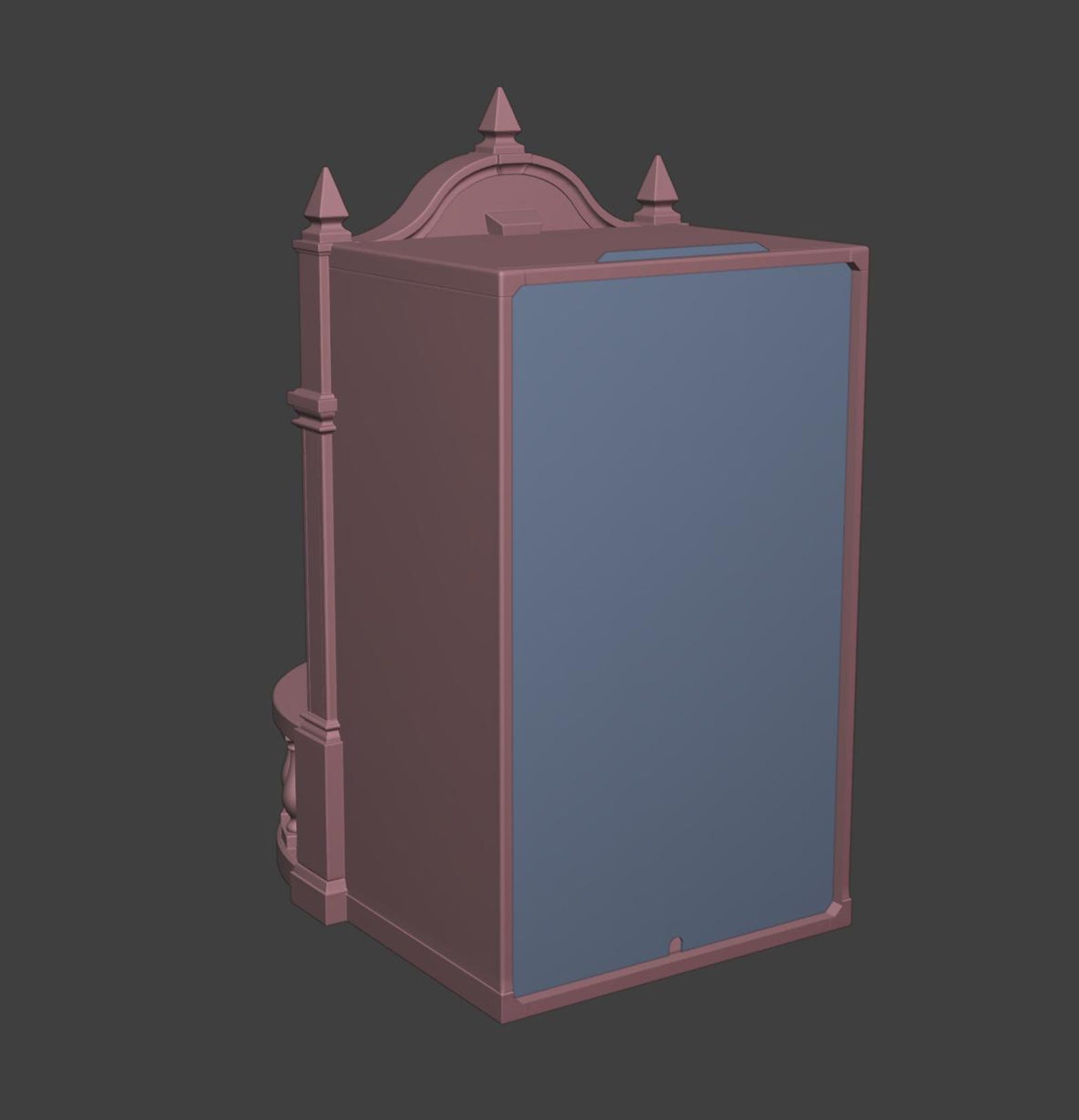 Gothic Book Nook, Stained Glass Window Bookshelf Insert thumbnail 9