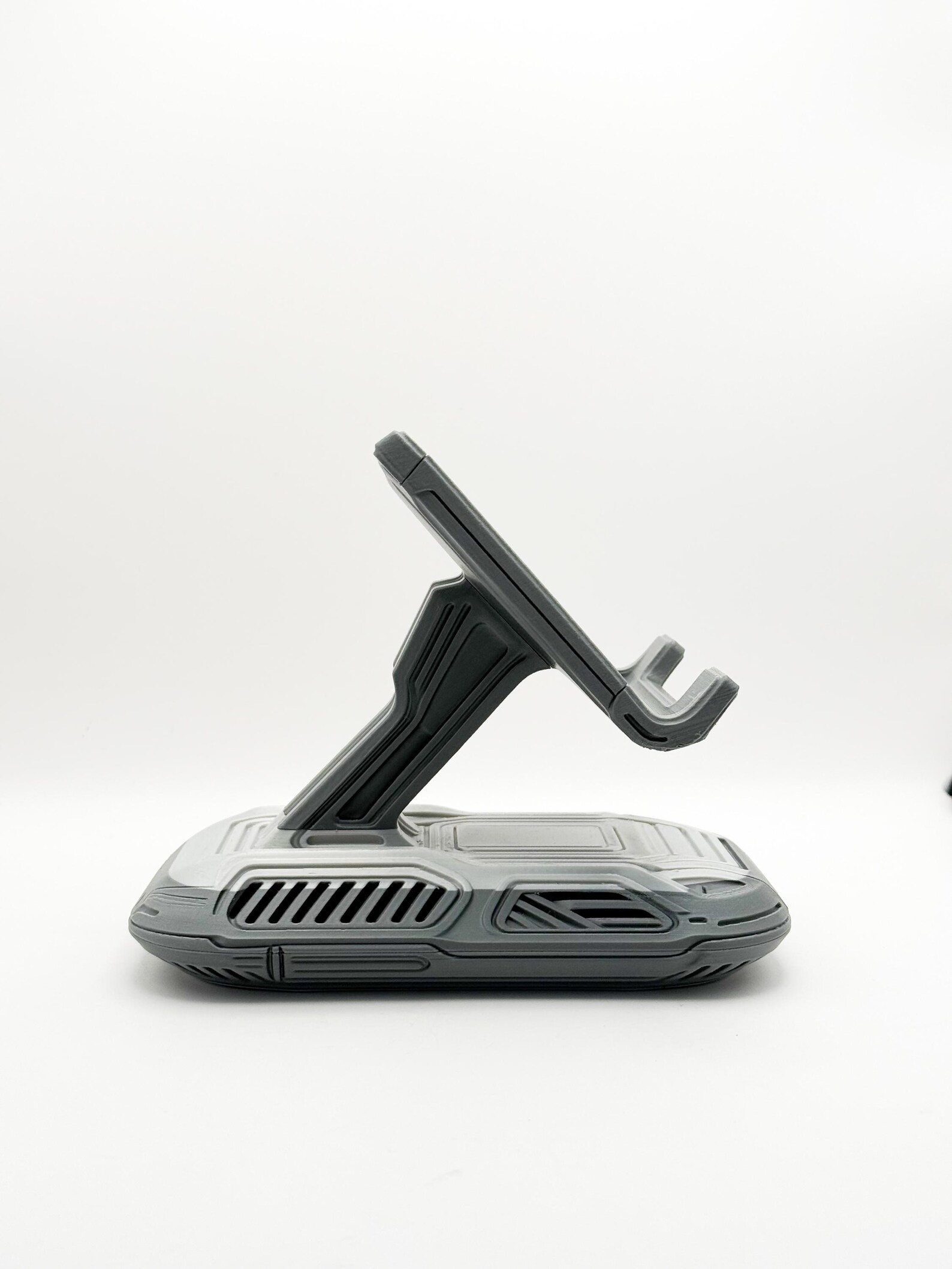 Futuristic Phone Stand, Sci-Fi Dock Holder for Desk thumbnail 5