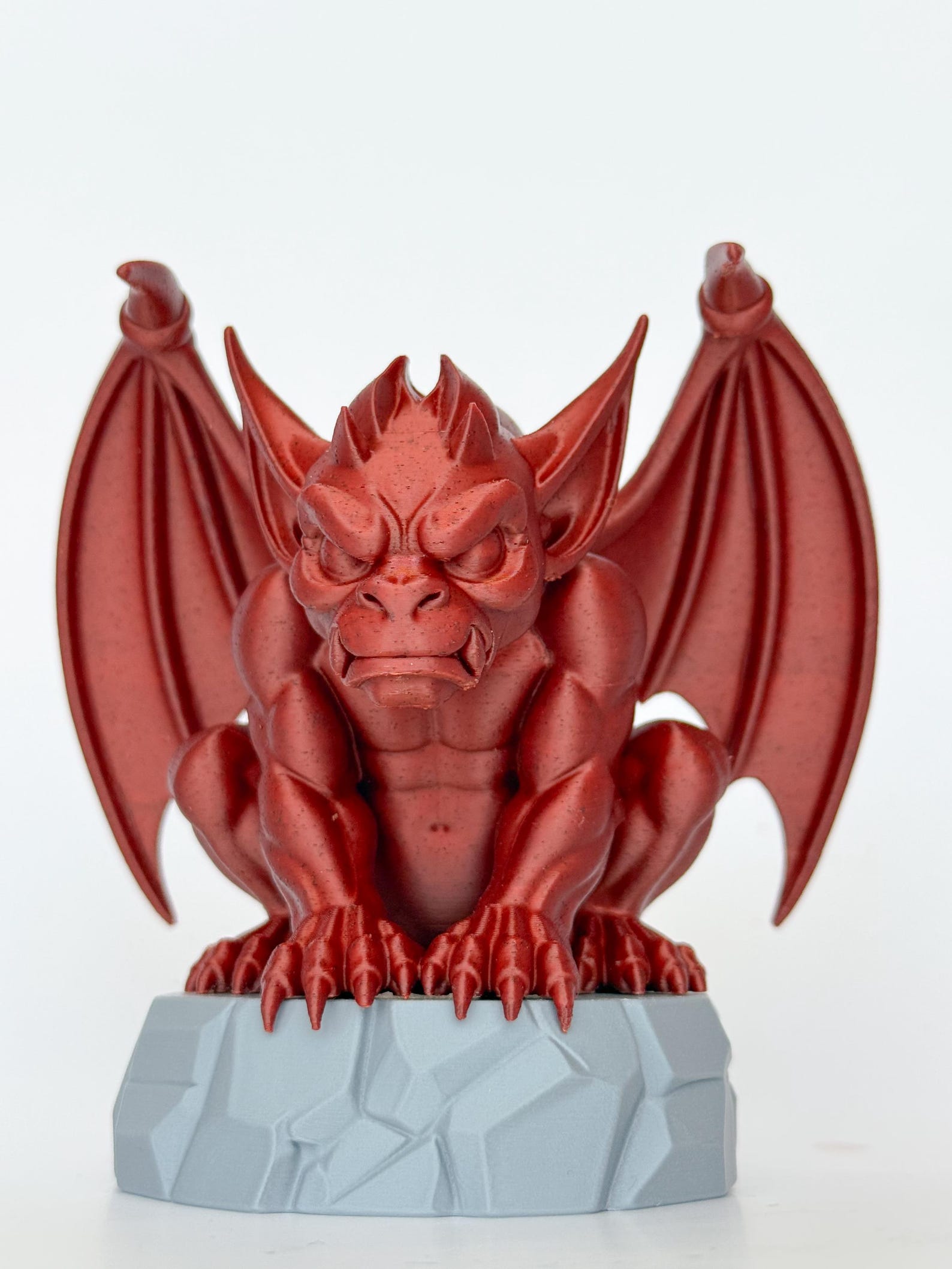 Little Gargoyle Statuette, Gothic Fantasy Creature thumbnail 5
