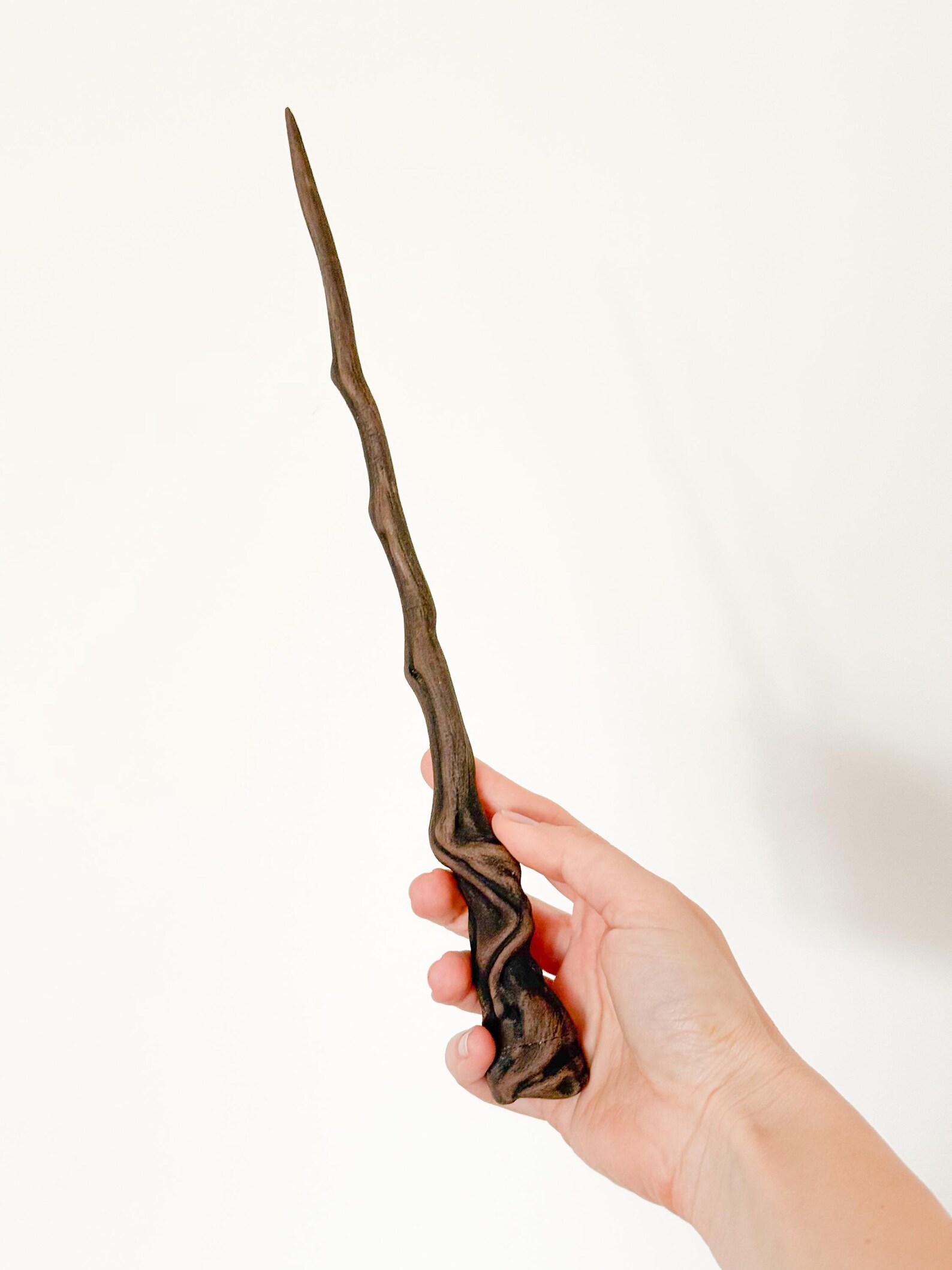 Wooden Magic Wand, Wizard Cosplay Prop thumbnail 4