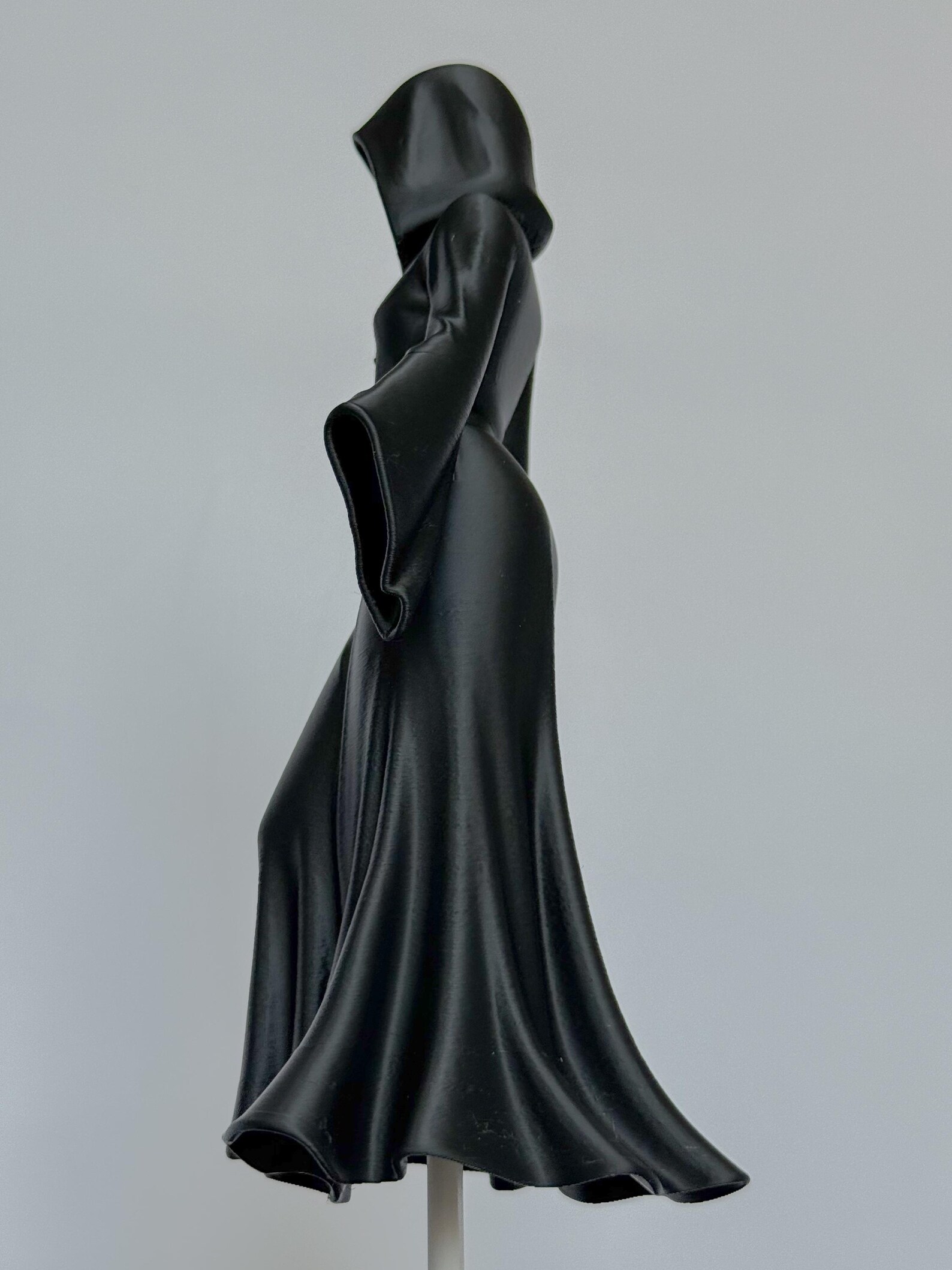 Floating Grim Reaper Lady Statue, Gothic decor thumbnail 3