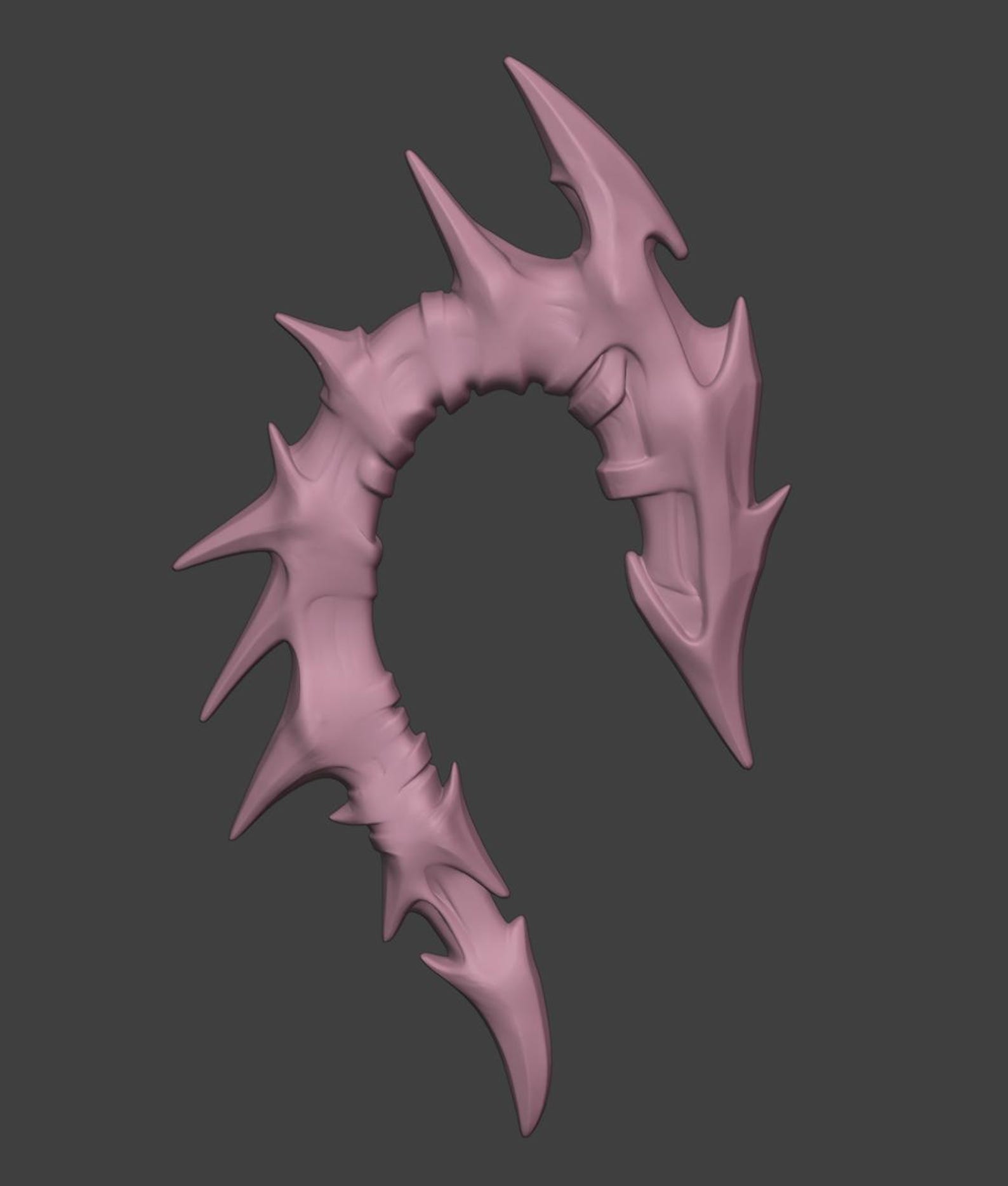 Dragon Bone Ear Cuff, Rave Festival Jewelry thumbnail 7