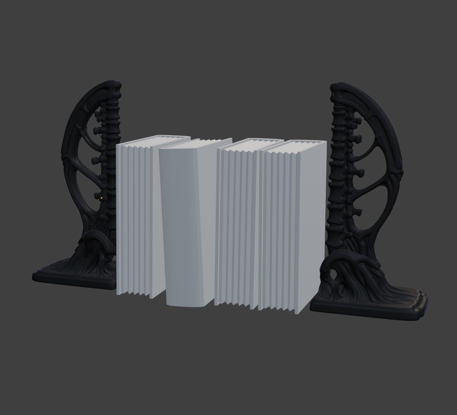 Spine Bookend, Anatomical Vertebra Book Holder thumbnail 9