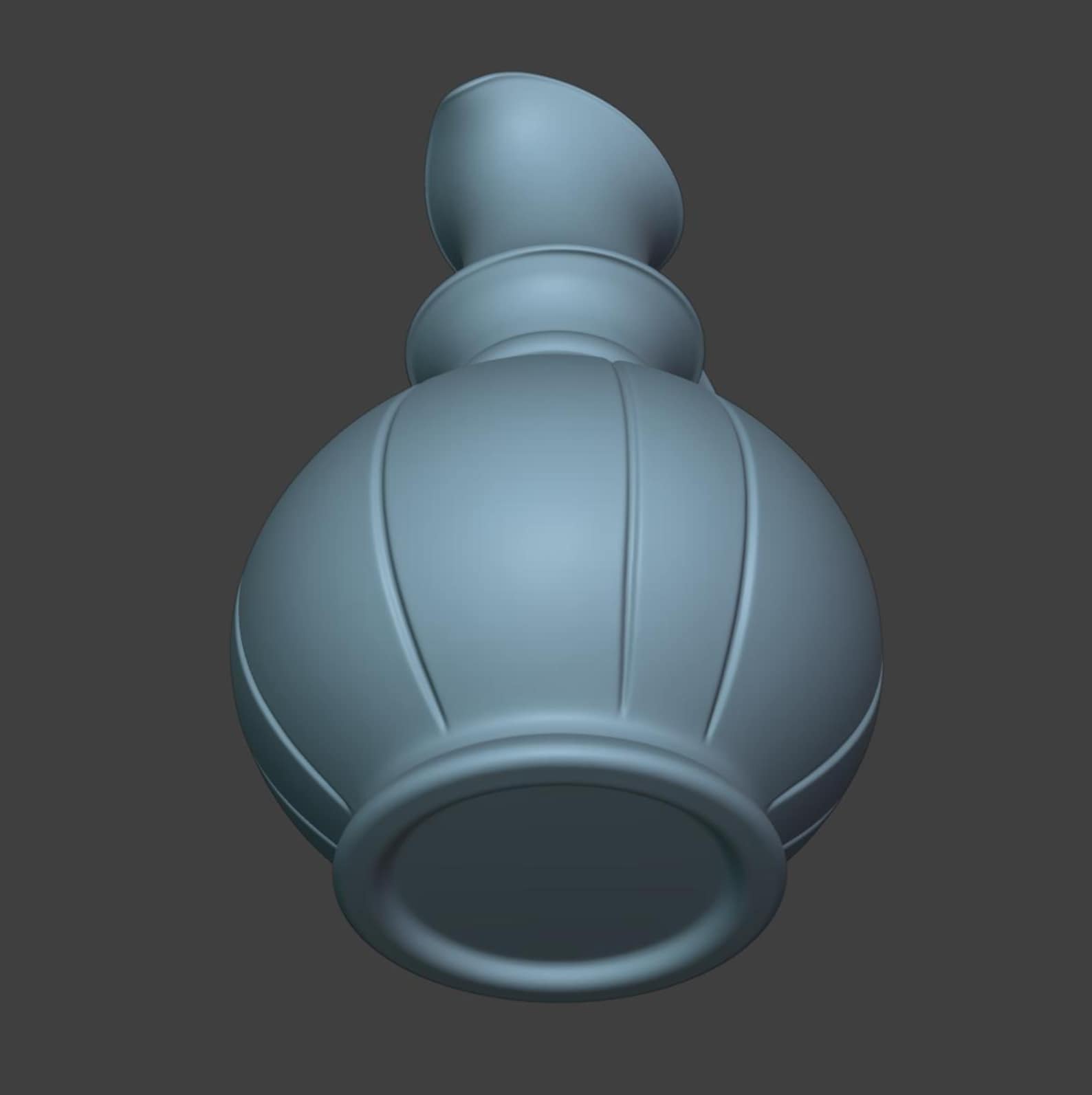 Gothic Narrow Neck Jug, Medieval Pitcher Vase thumbnail 9