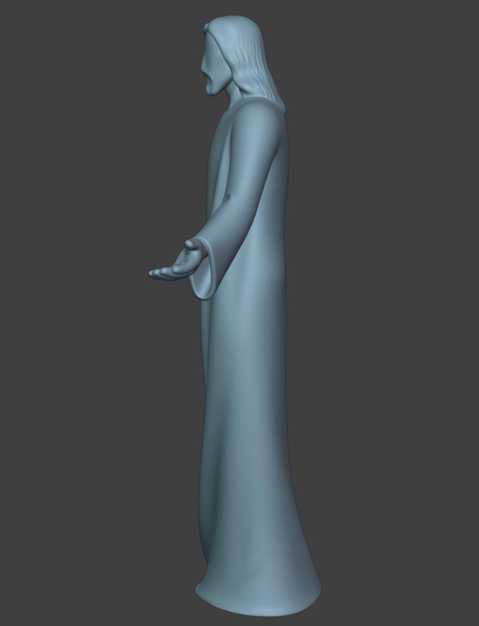 Minimal Jesus Christ Statue, Christian Wall Hanging & Standing Figurine thumbnail 7