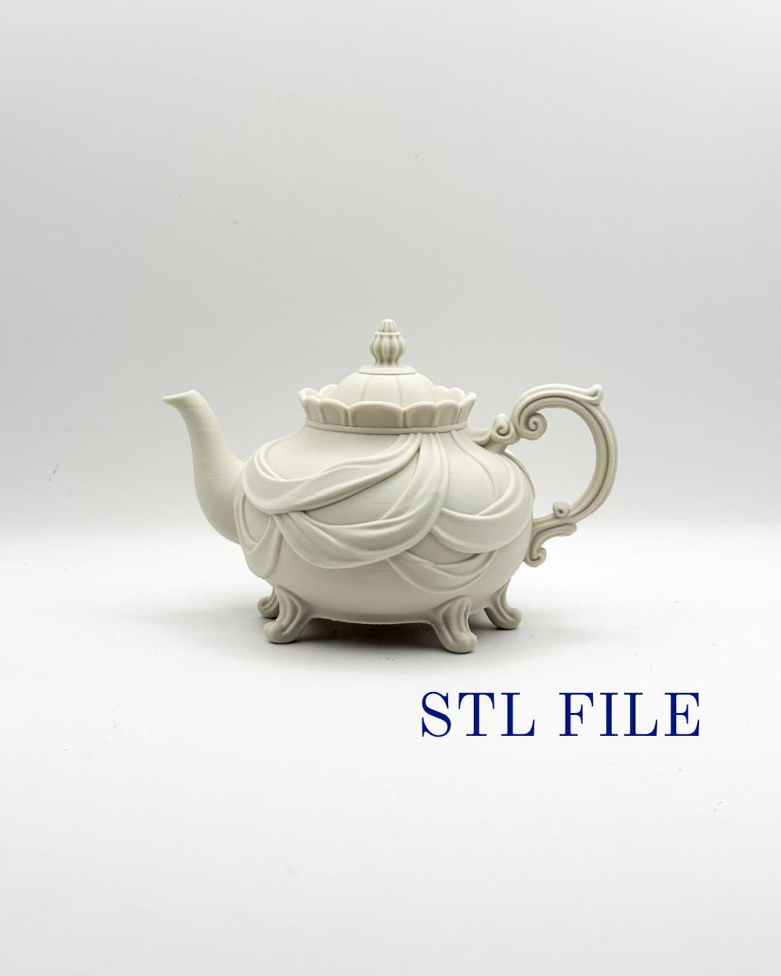 Ceramic Teapot, Vintage Tea Pot with Lid