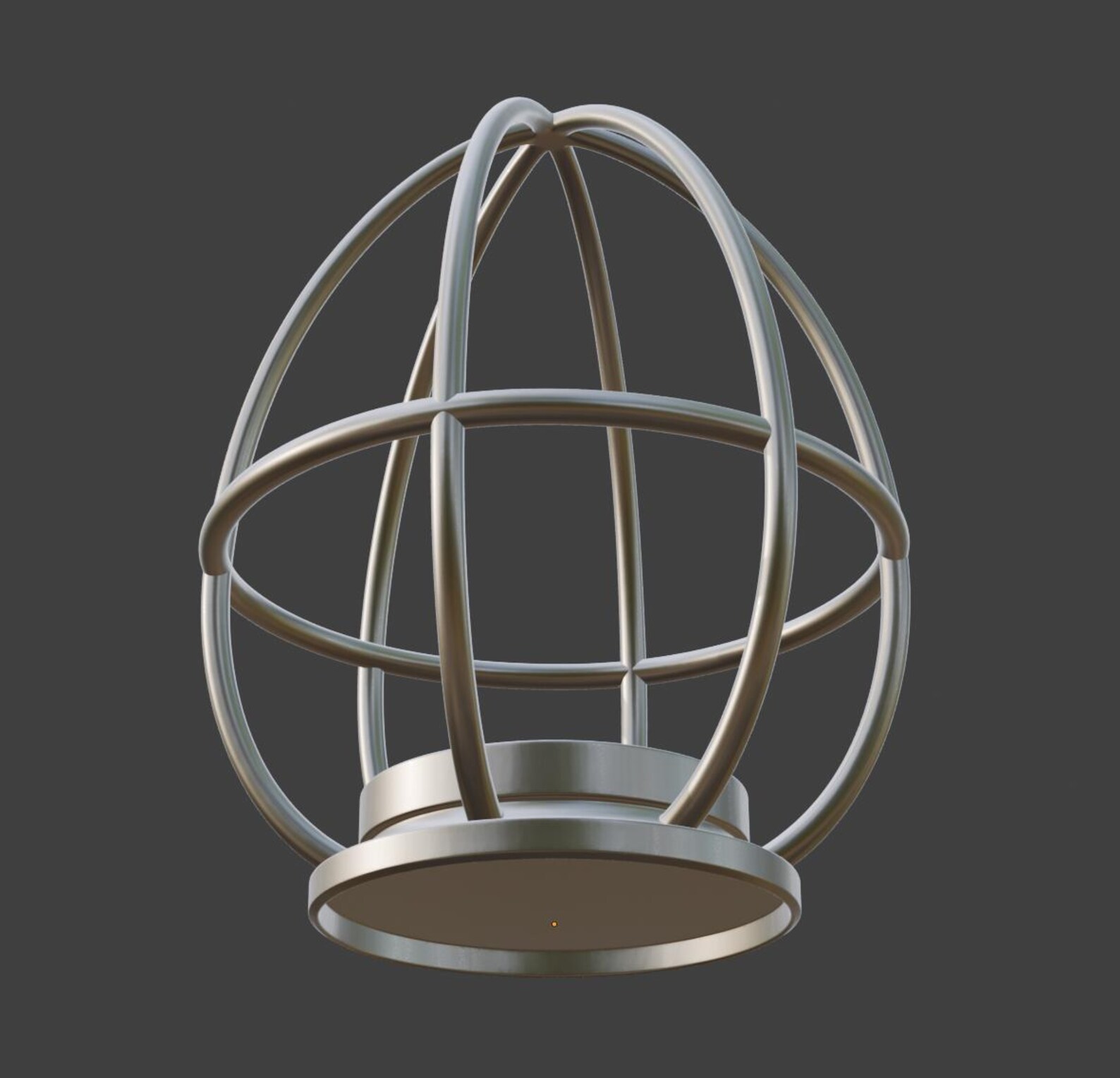 Minimalist Egg Orb Tealight Lantern, Modern Candle Holder thumbnail 8