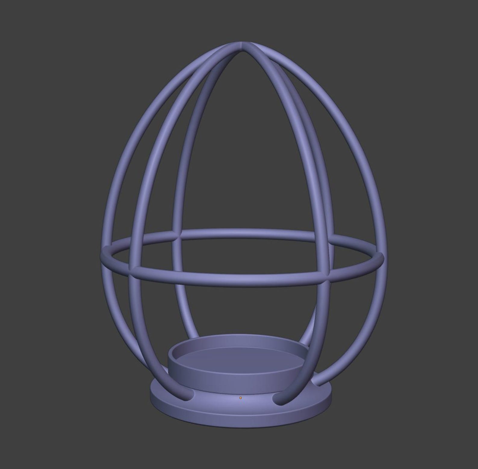 Minimalist Egg Orb Tealight Lantern, Modern Candle Holder thumbnail 9