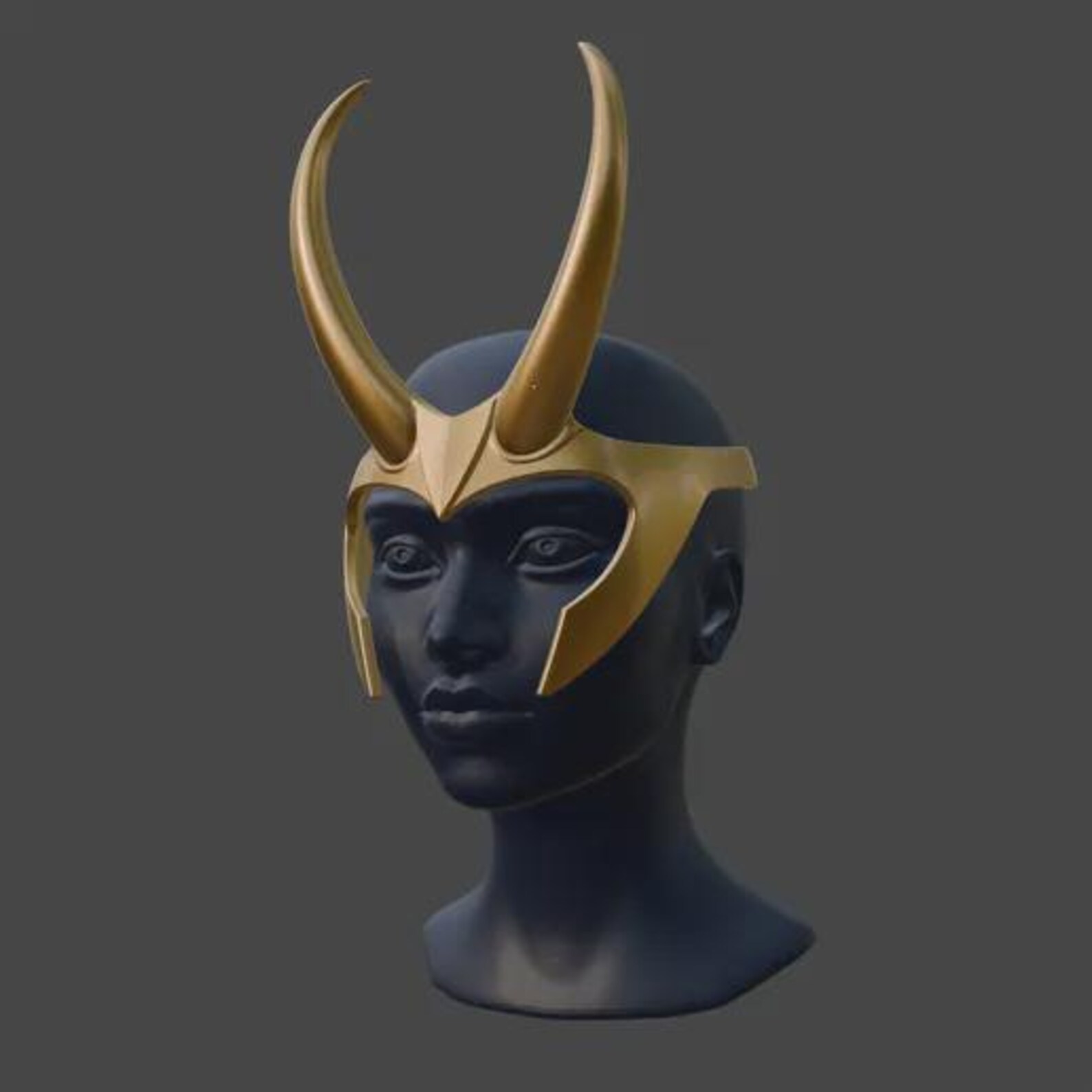 Ragnarok Horned Crown, God of Mischief Helmet, Norse Trickster Headpiece thumbnail 7