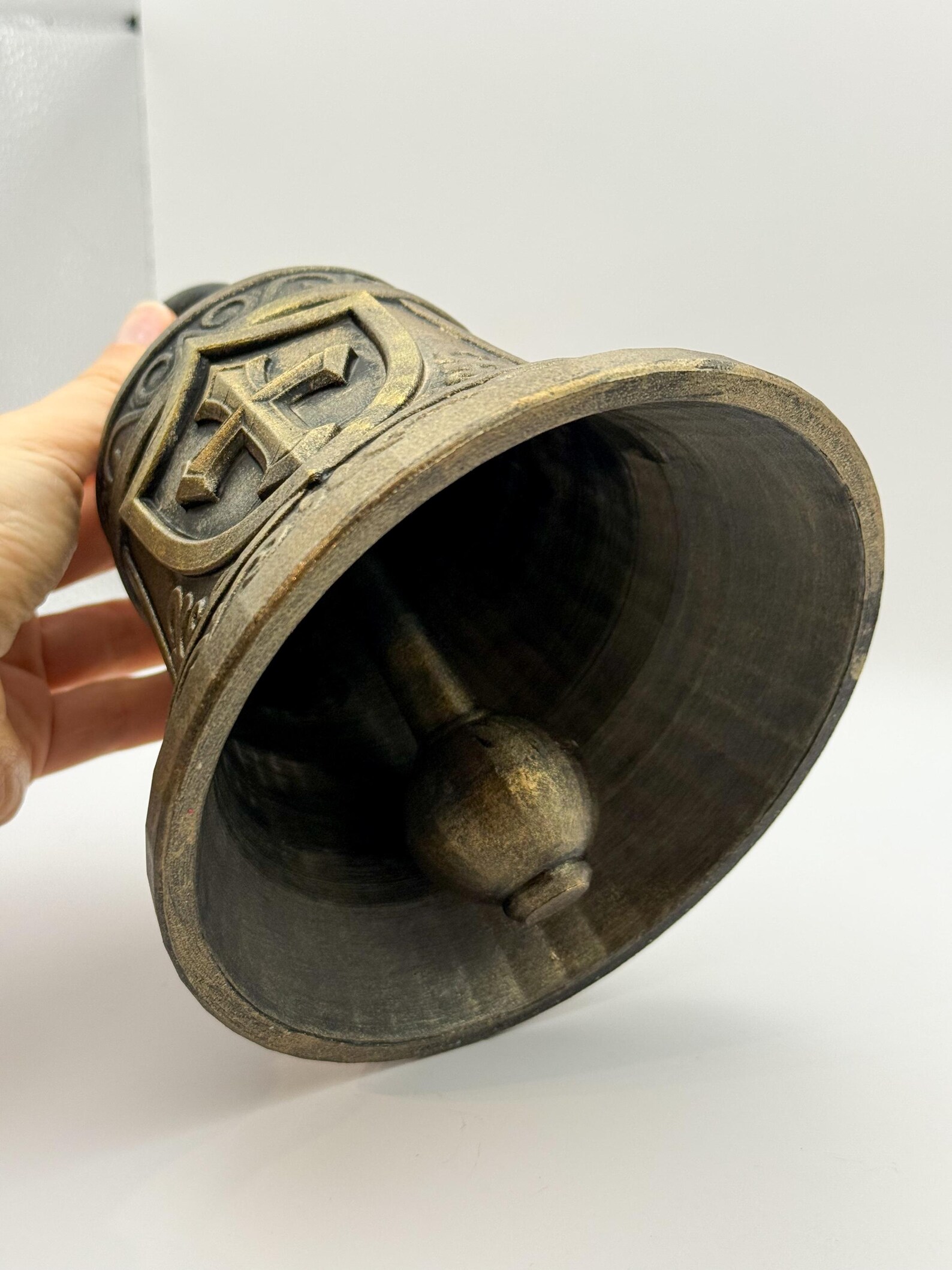 Templar Bell, Medieval Knight Bell with Cross thumbnail 3