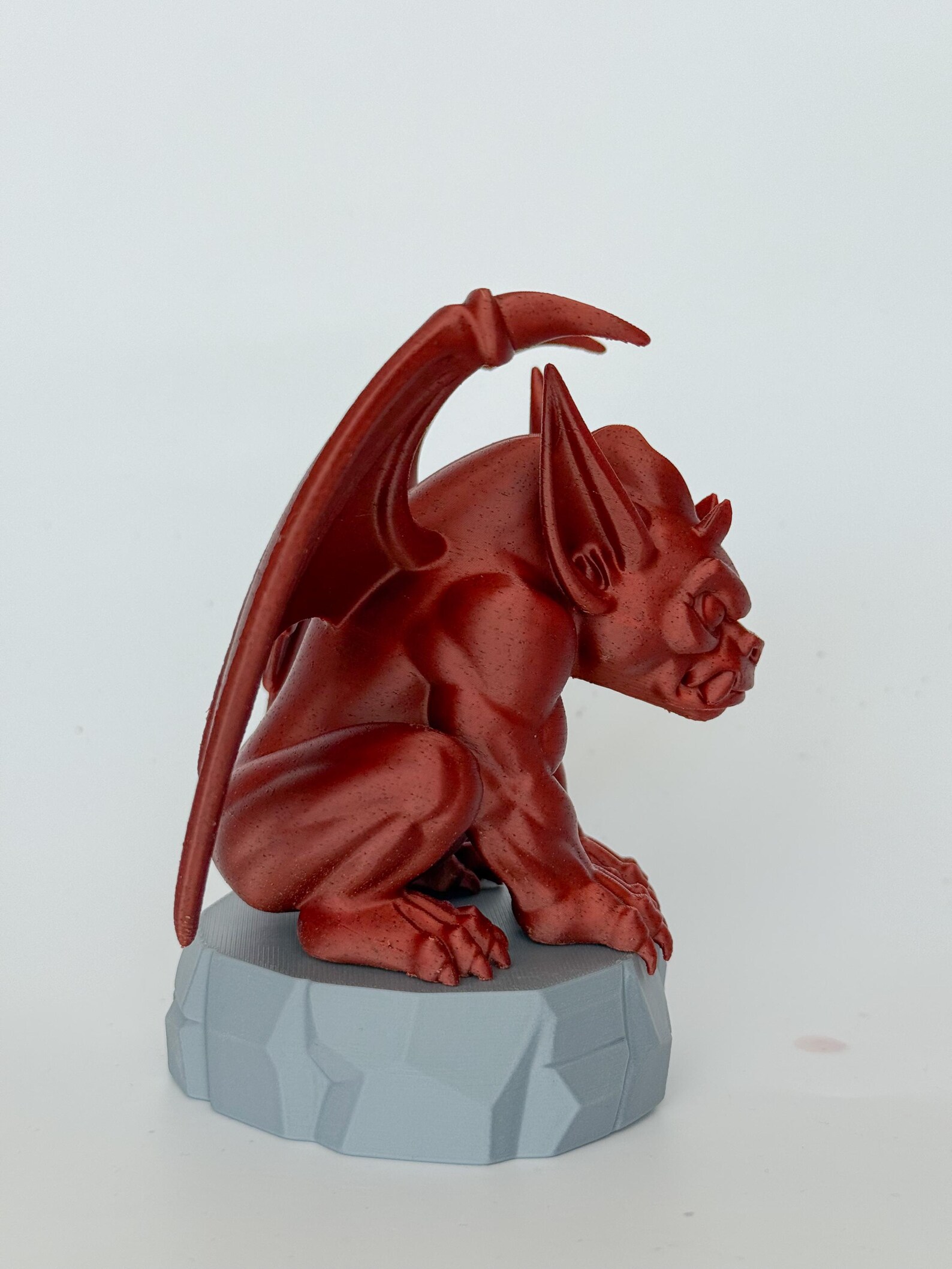Little Gargoyle Statuette, Gothic Fantasy Creature thumbnail 4