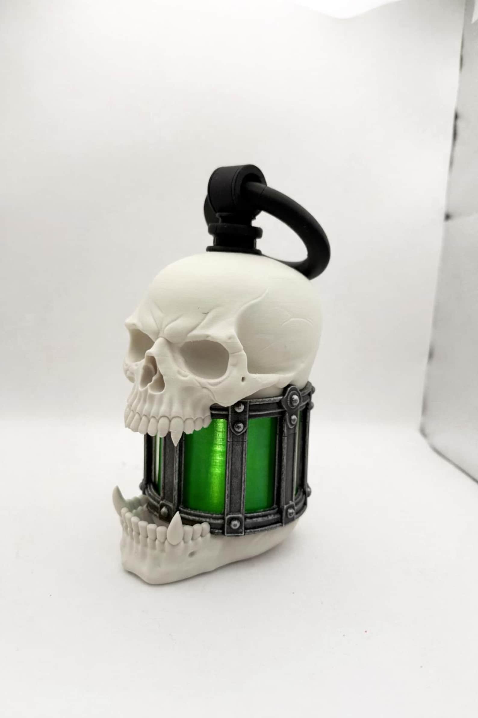 Skeleton Lantern Precut, Skull Lantern