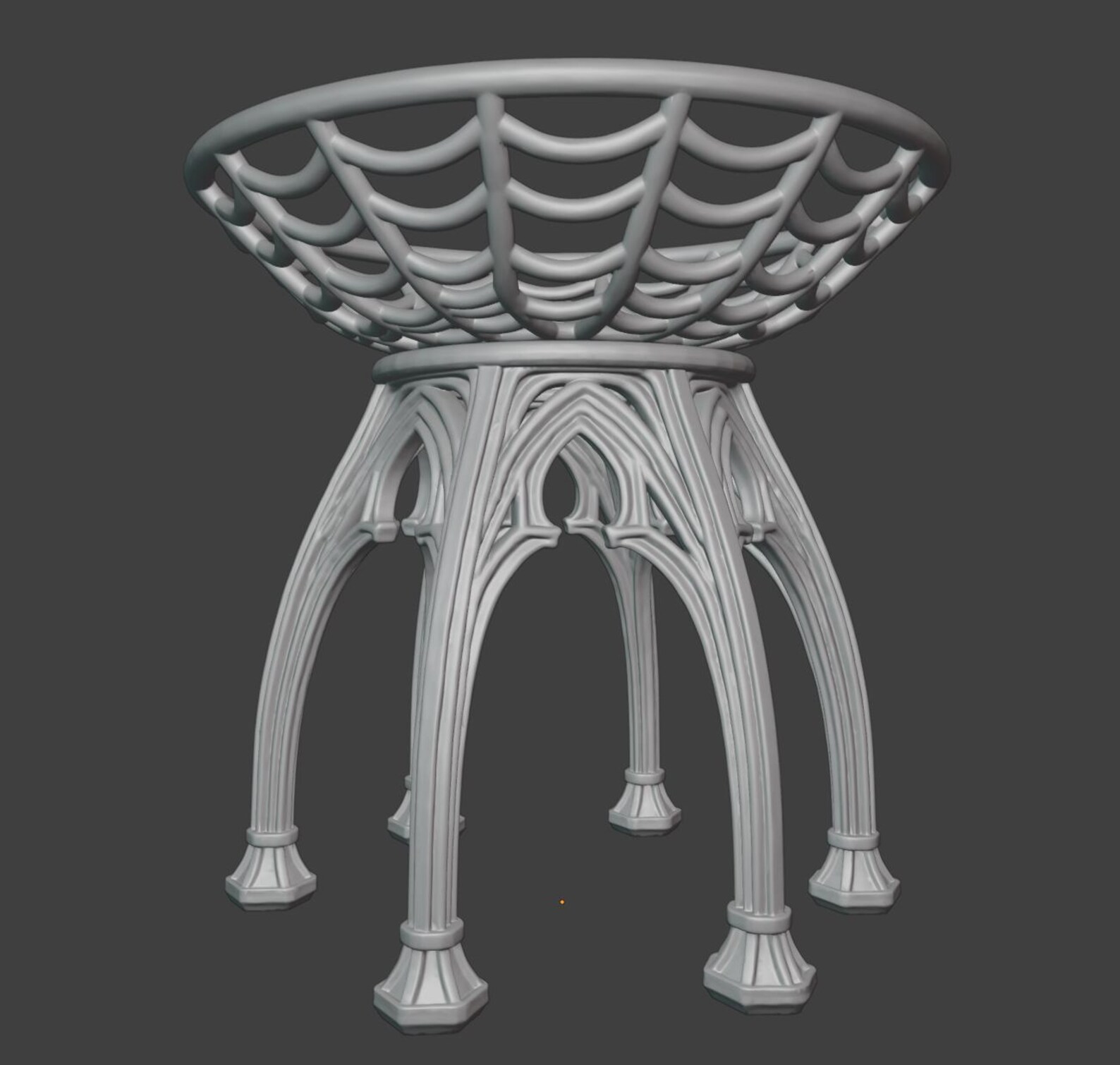 Gothic Spiderweb Bowl Stand, Halloween Candy Bowl thumbnail 7