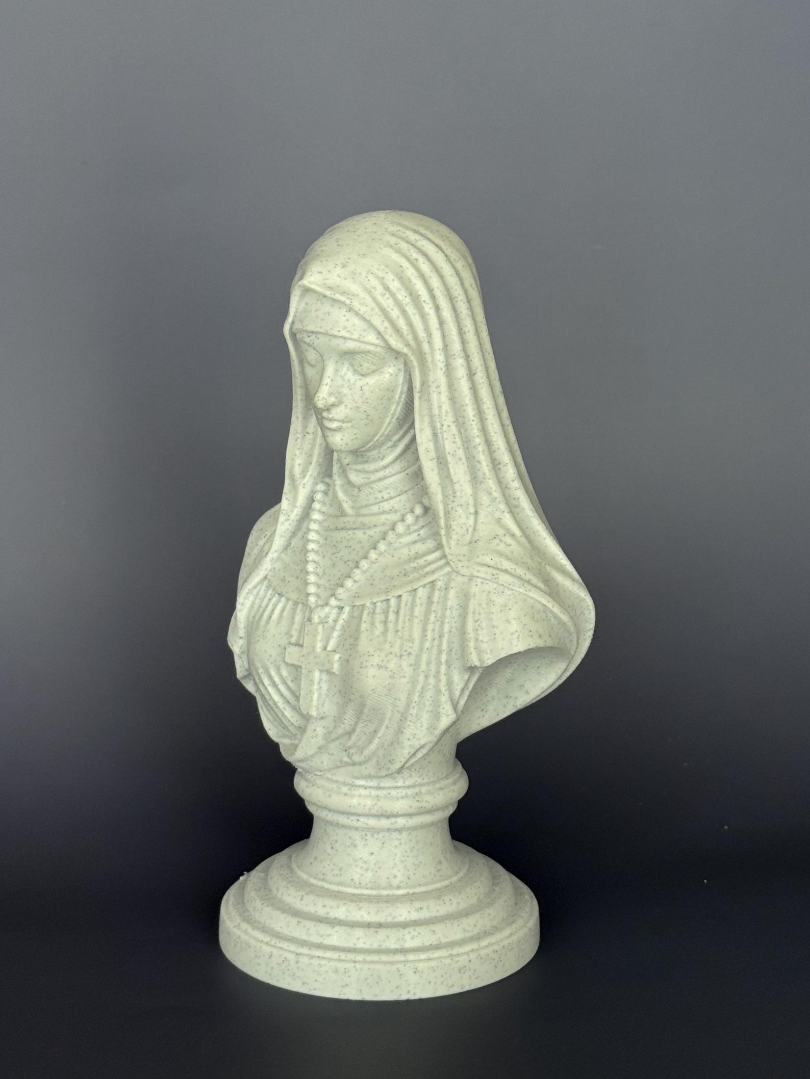 Silent Nun Bust Statuette thumbnail 3