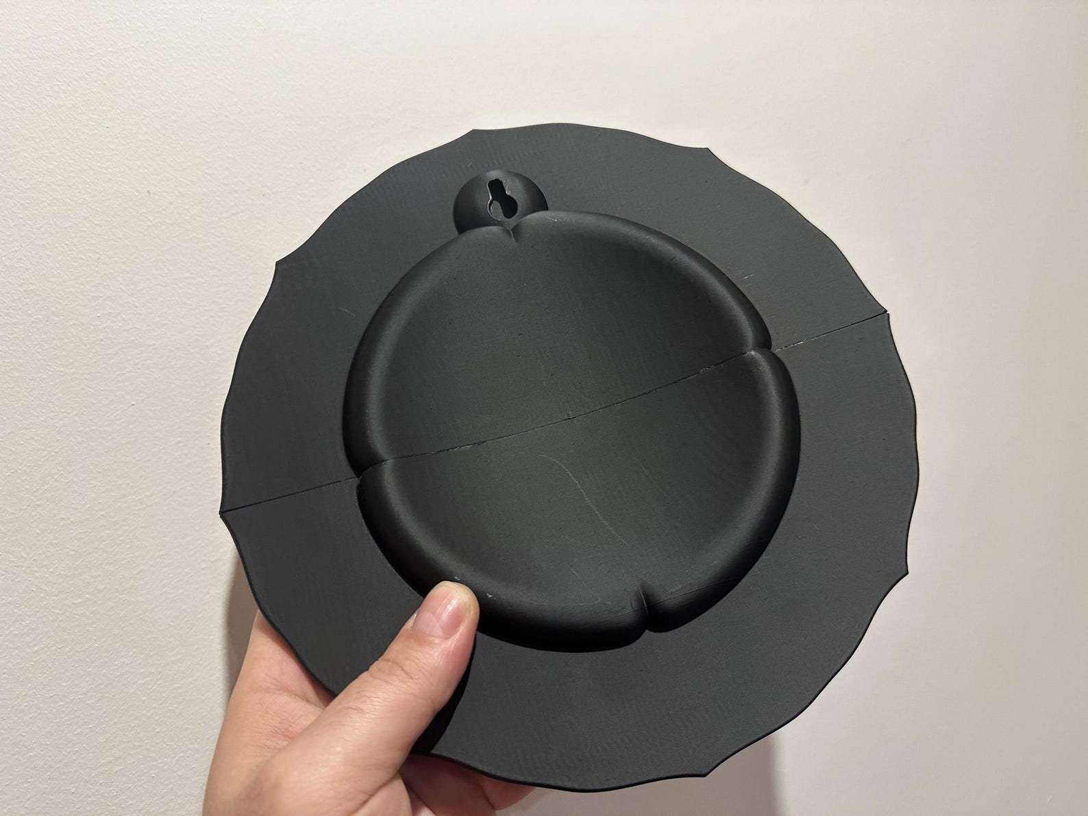 Gothic Decor Plate / Wall Mounted Gothic Tray thumbnail 3