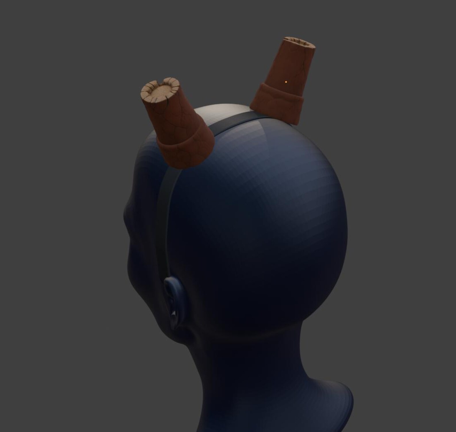 Demon Horns Headband, Infernal Devil Horns thumbnail 5
