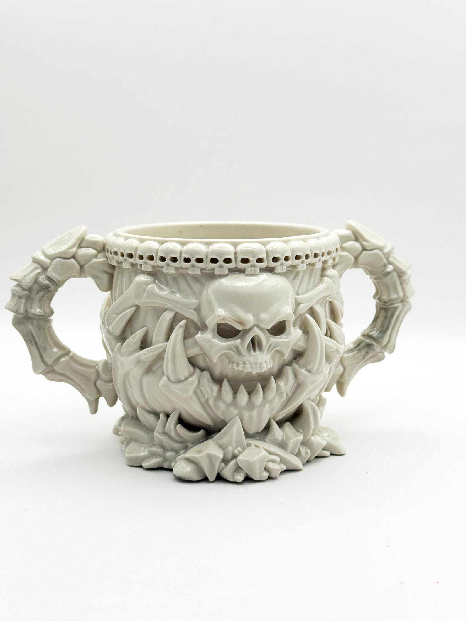 Gothic Skull Goblet, Dark Fantasy Chalice