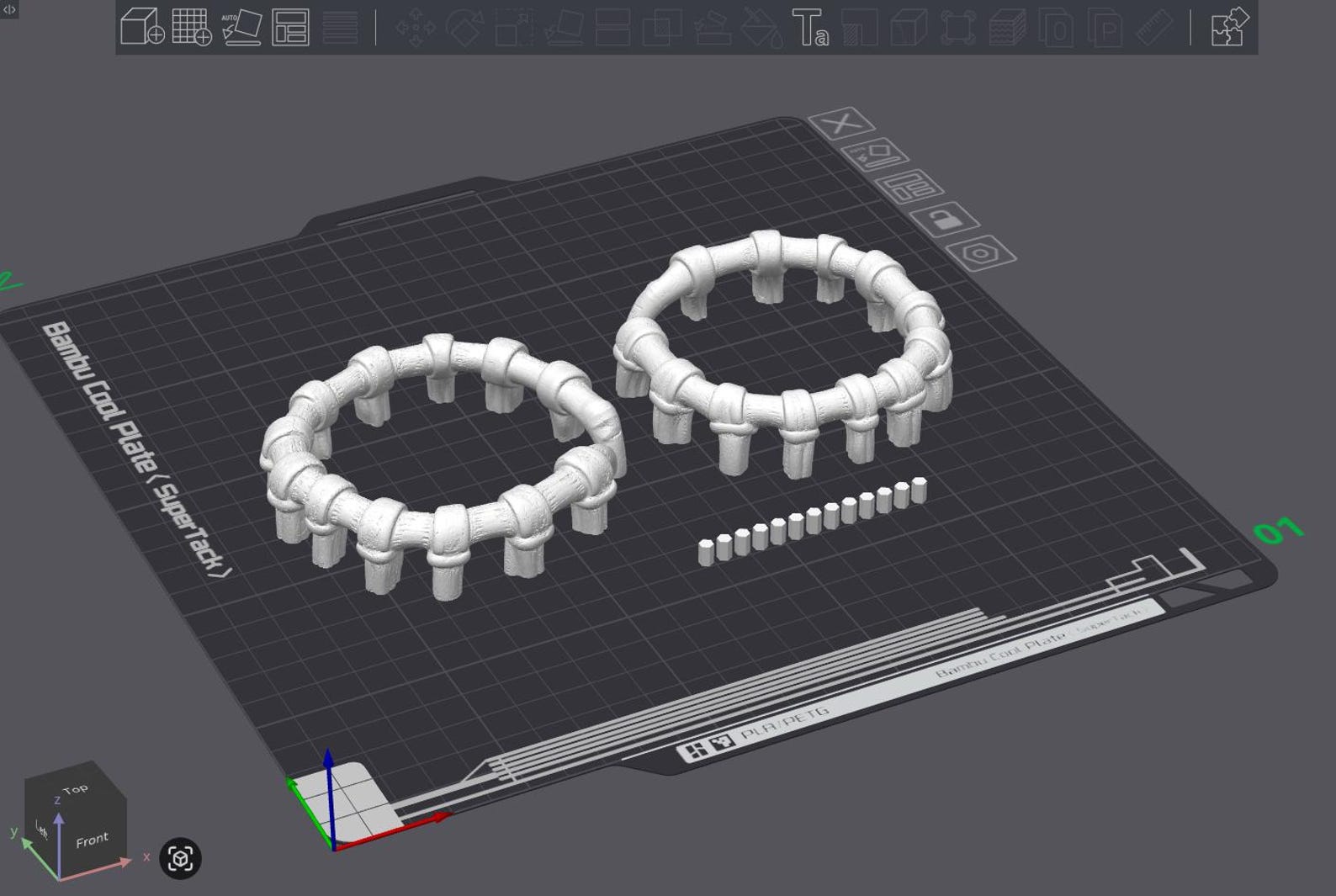 Bone Chain Bracelet - Gothic Bone Jewelry thumbnail 9
