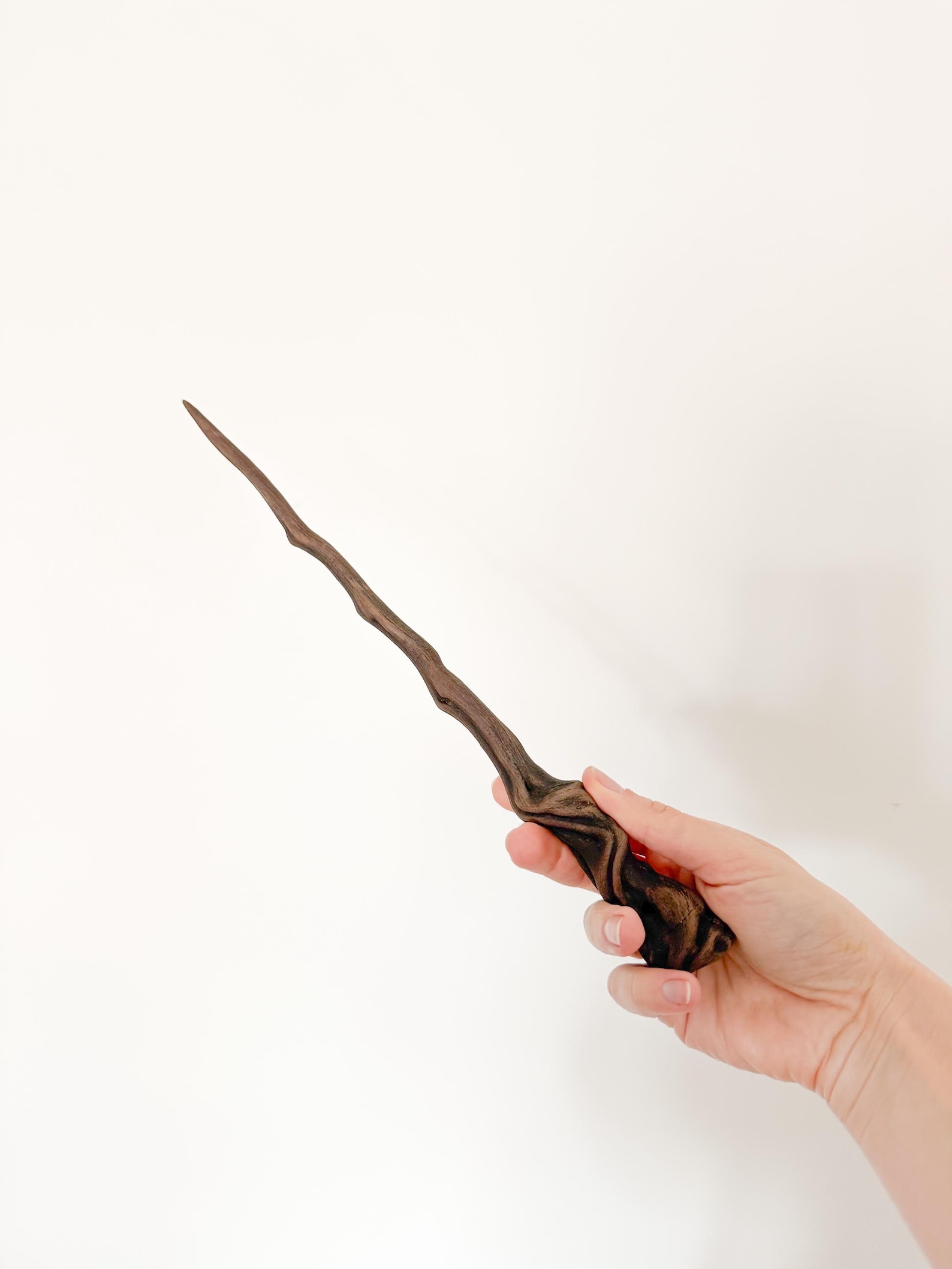 Wooden Magic Wand, Wizard Cosplay Prop
