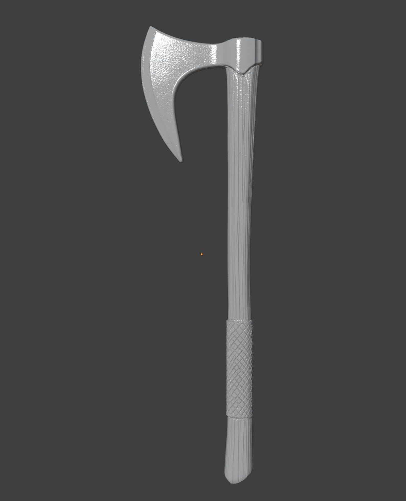 Long Viking Axe – Cosplay Prop thumbnail 4