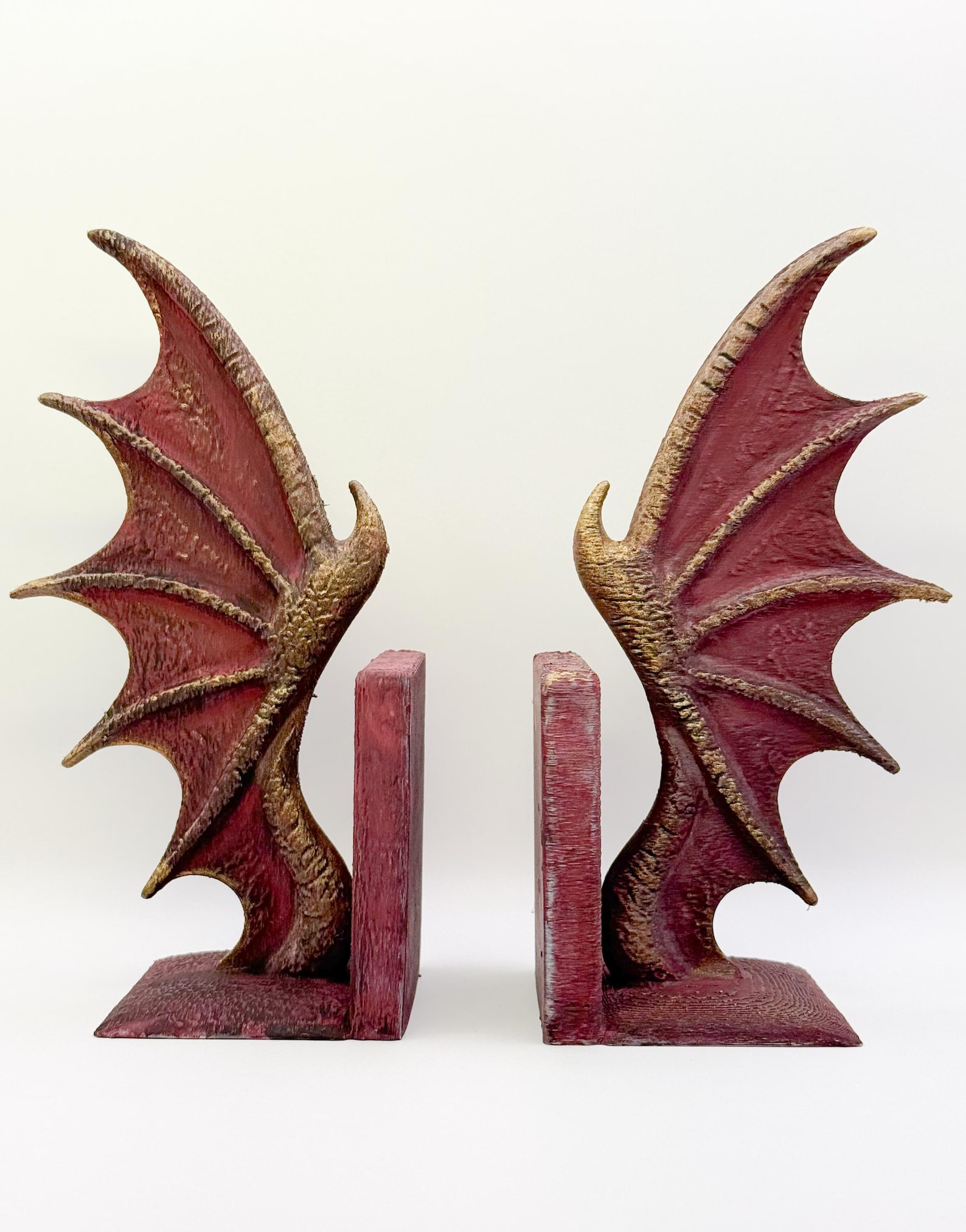 Dragon Wings Bookends
