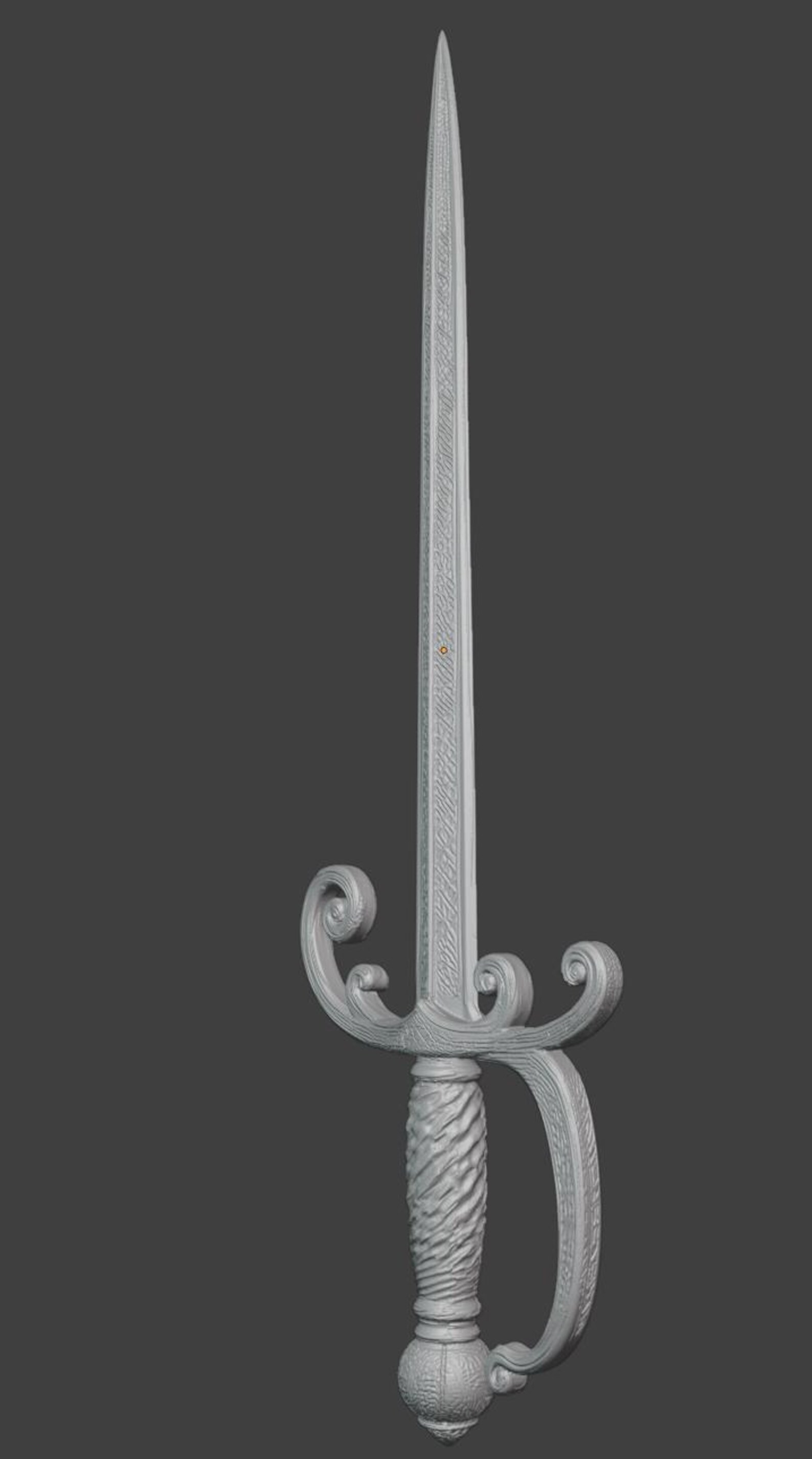 Venetian Laceblade Sword, Ornate Renaissance Rapier thumbnail 7