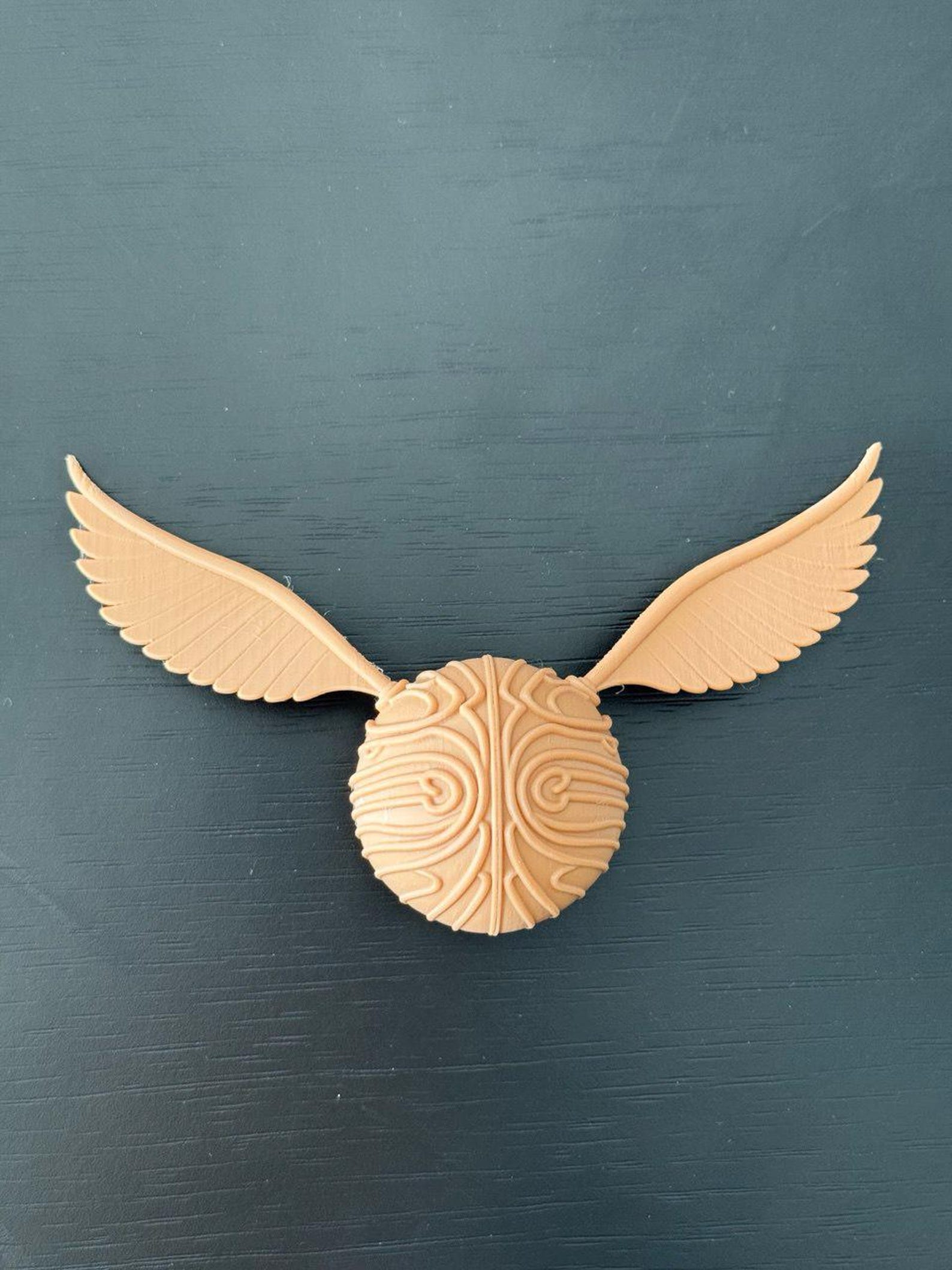 Flying Golden Ball with Wings thumbnail 2