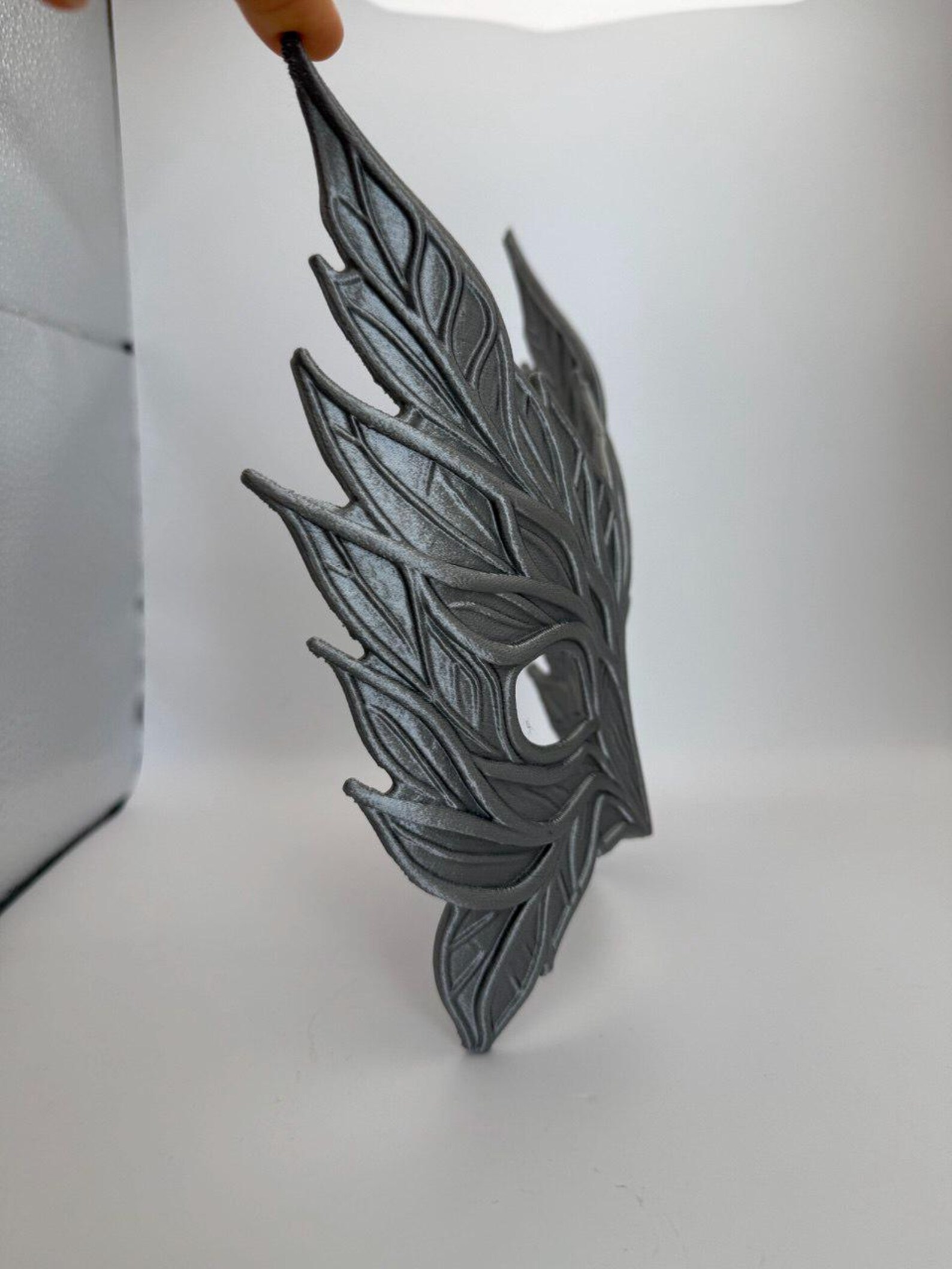 Elven Moonleaf Eye Mask - Cosplay Elf Mask thumbnail 2