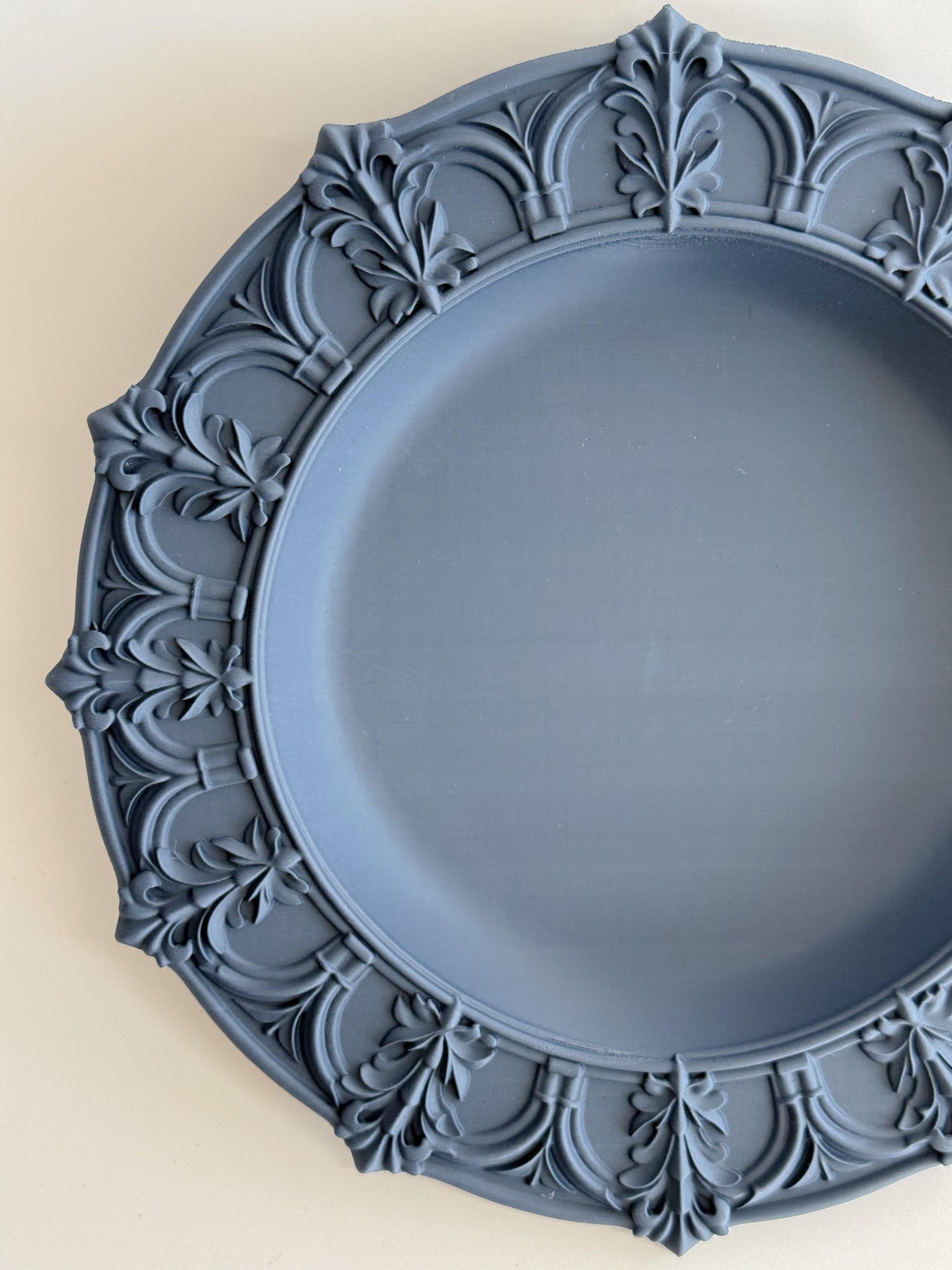 Gothic Ornate Wall Plate, Deep Decorative Tray thumbnail 3