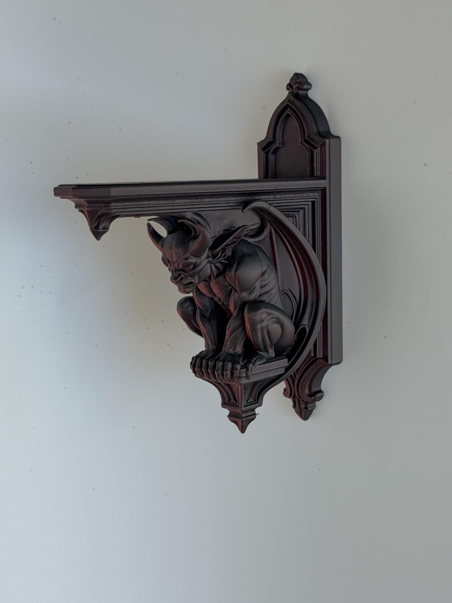 Gargoyle Shelf Bracket, Gothic Corbel Shelf Support thumbnail 5