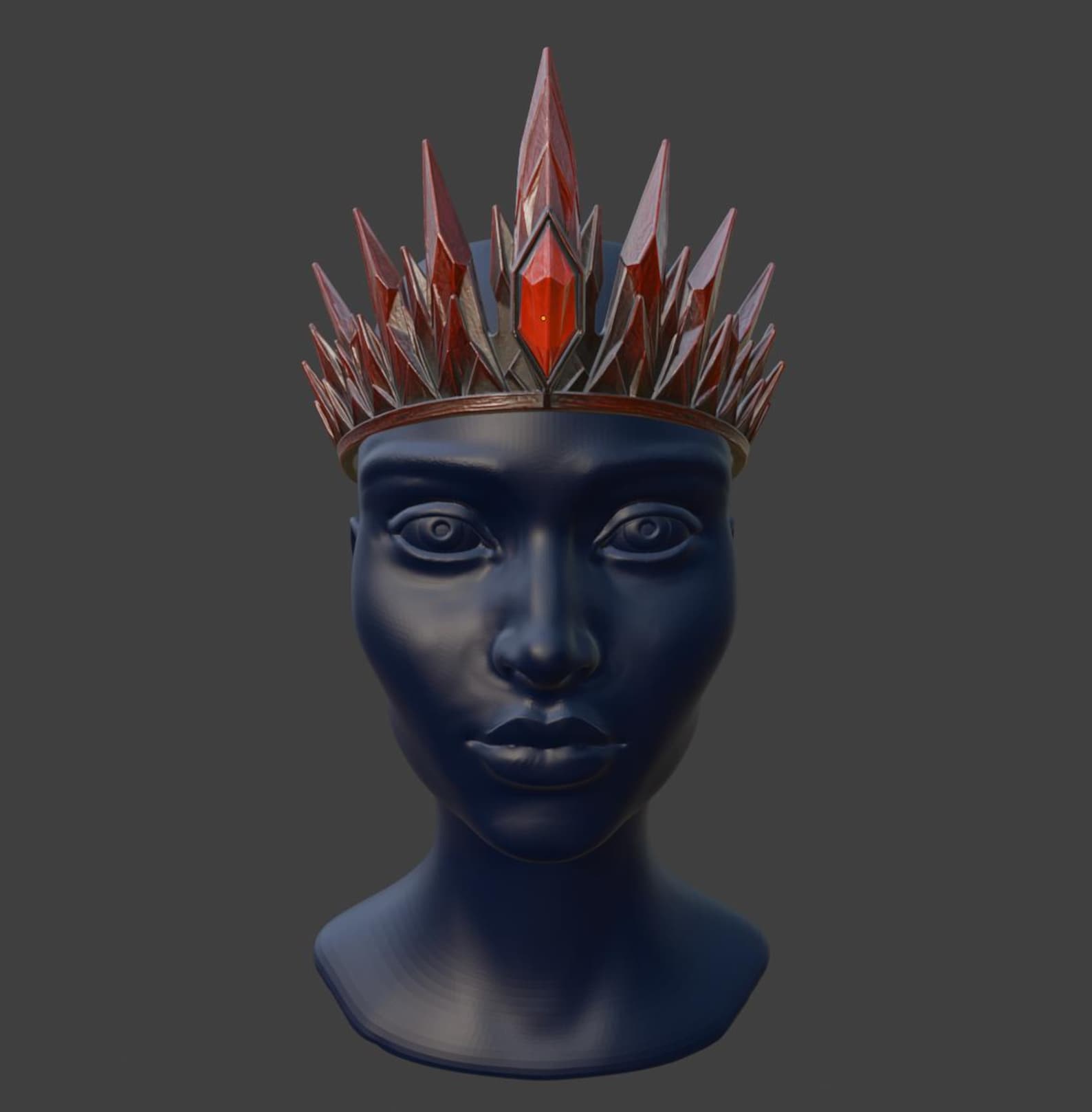 Crimson Bloodstone Tiara thumbnail 8