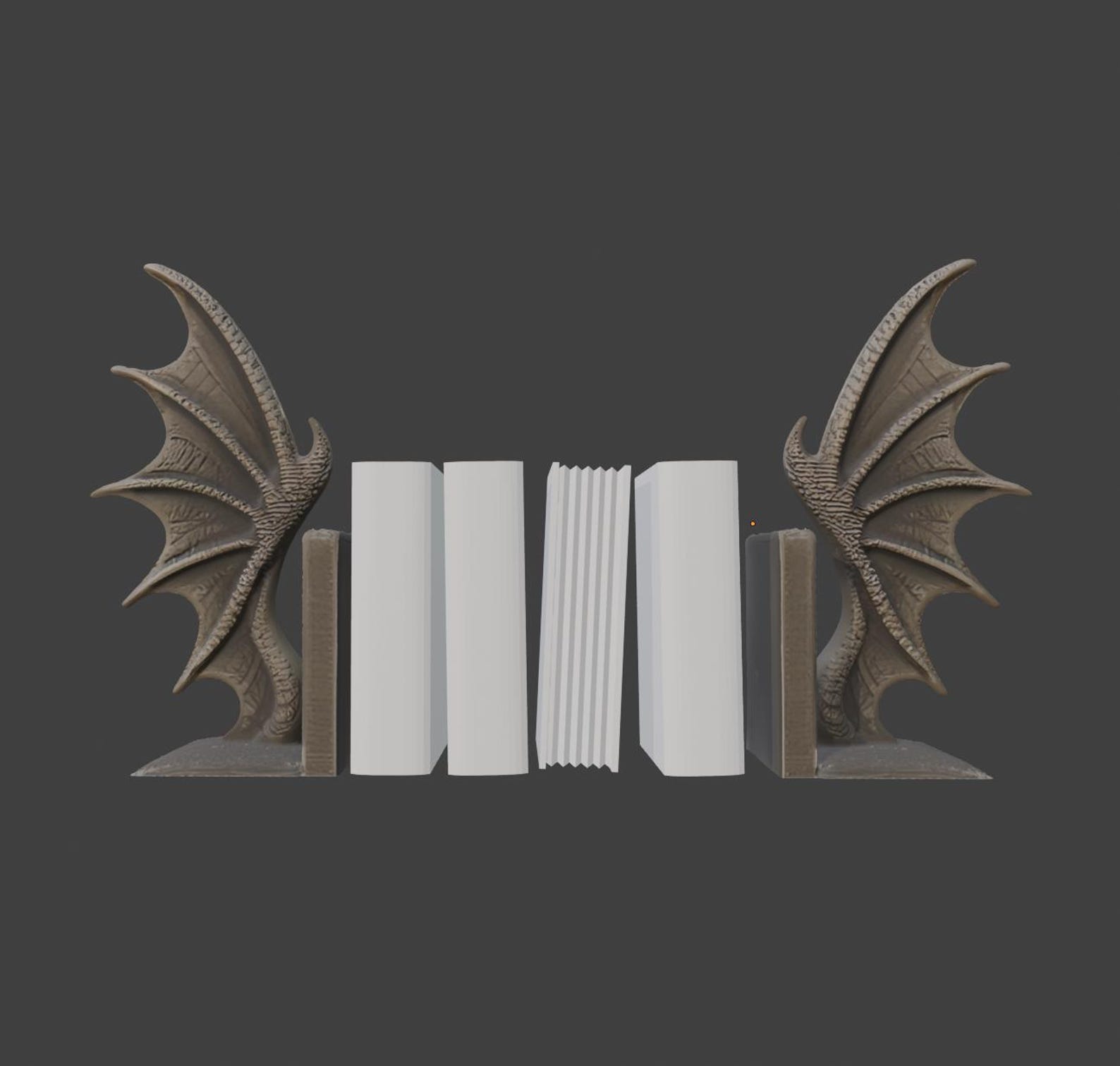 Dragon Wings Bookends thumbnail 2