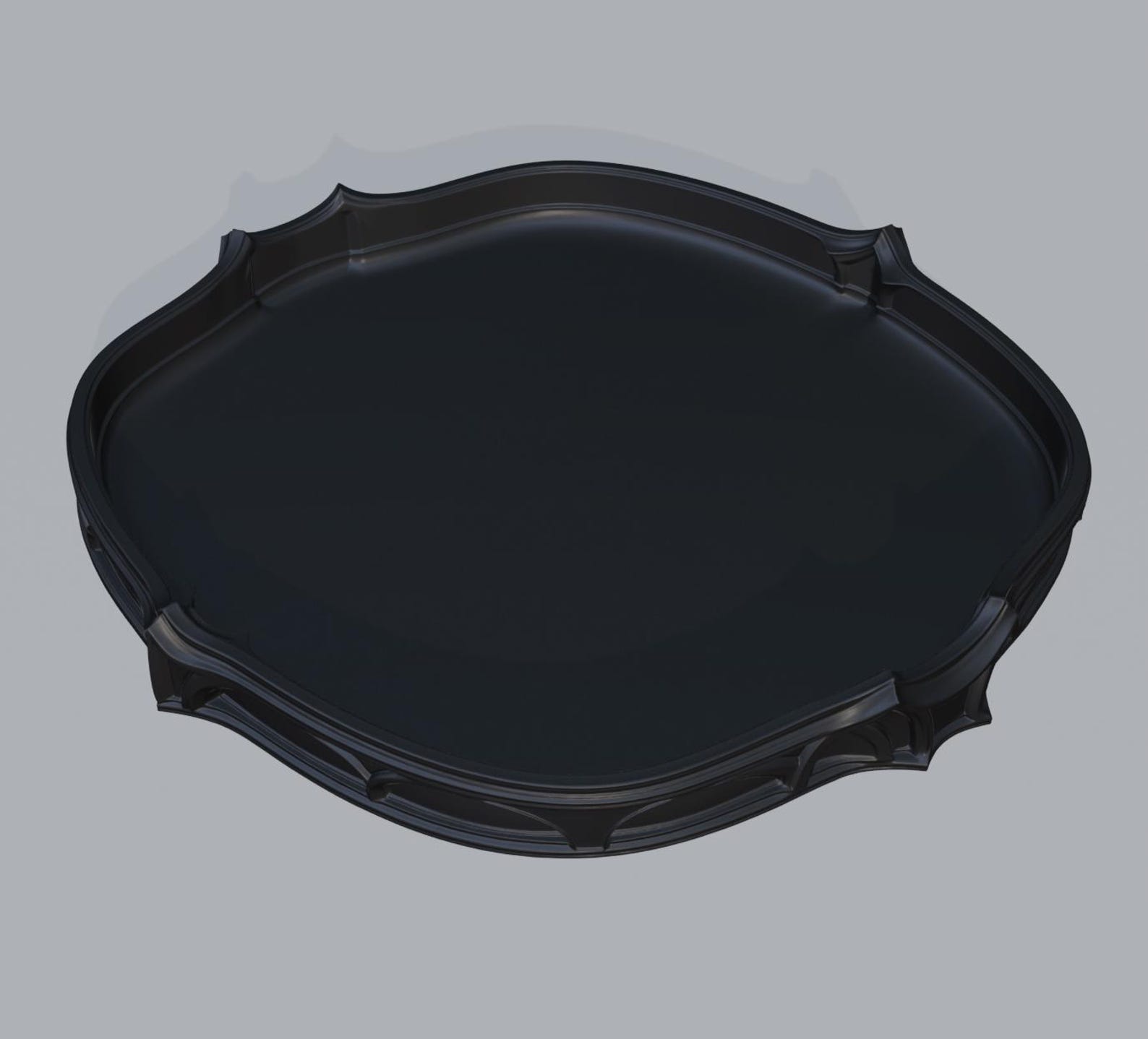 Square High Lip Tray, Gothic Catchall Tray Decor thumbnail 3