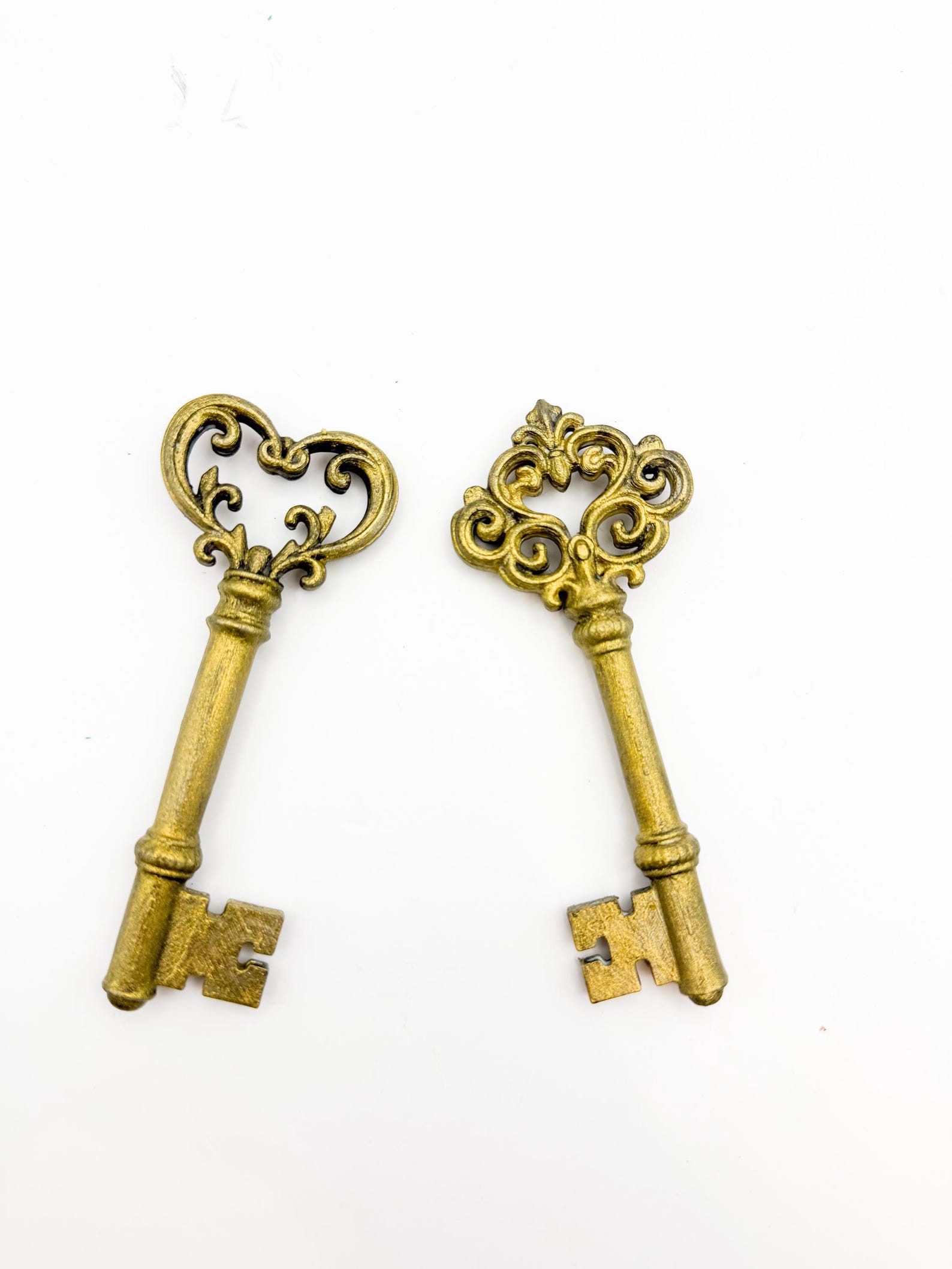 Vintage Skeleton Key, Ornate Antique Key