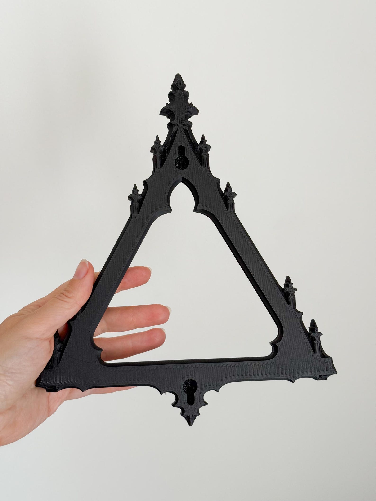 Cathedral Gothic Triangle Wall Frame, Mirror Frame thumbnail 8