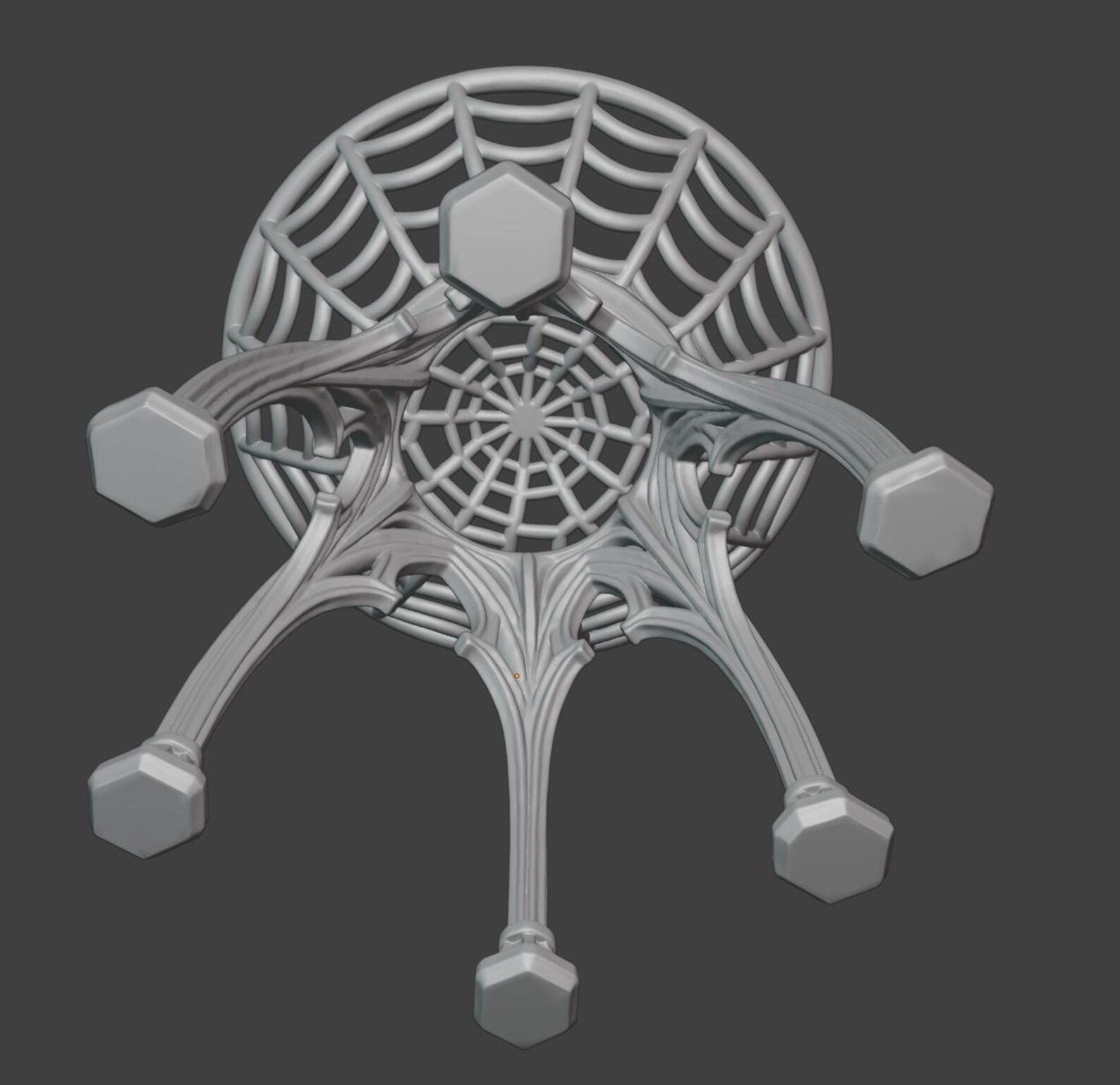 Gothic Spiderweb Bowl Stand, Halloween Candy Bowl thumbnail 9
