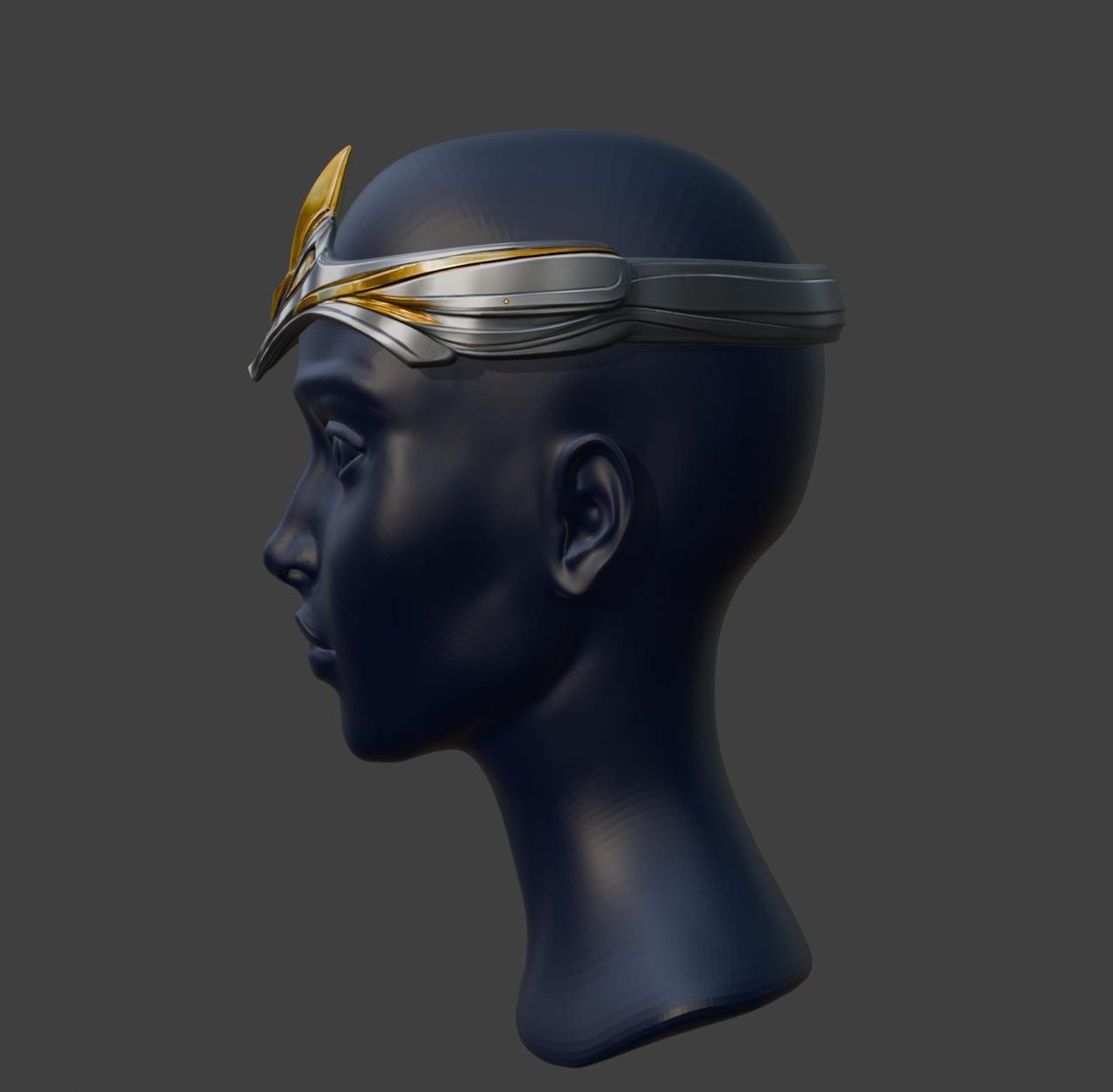 Fantasy Paladin Crown, Cosplay Circlet Tiara Headpiece thumbnail 6