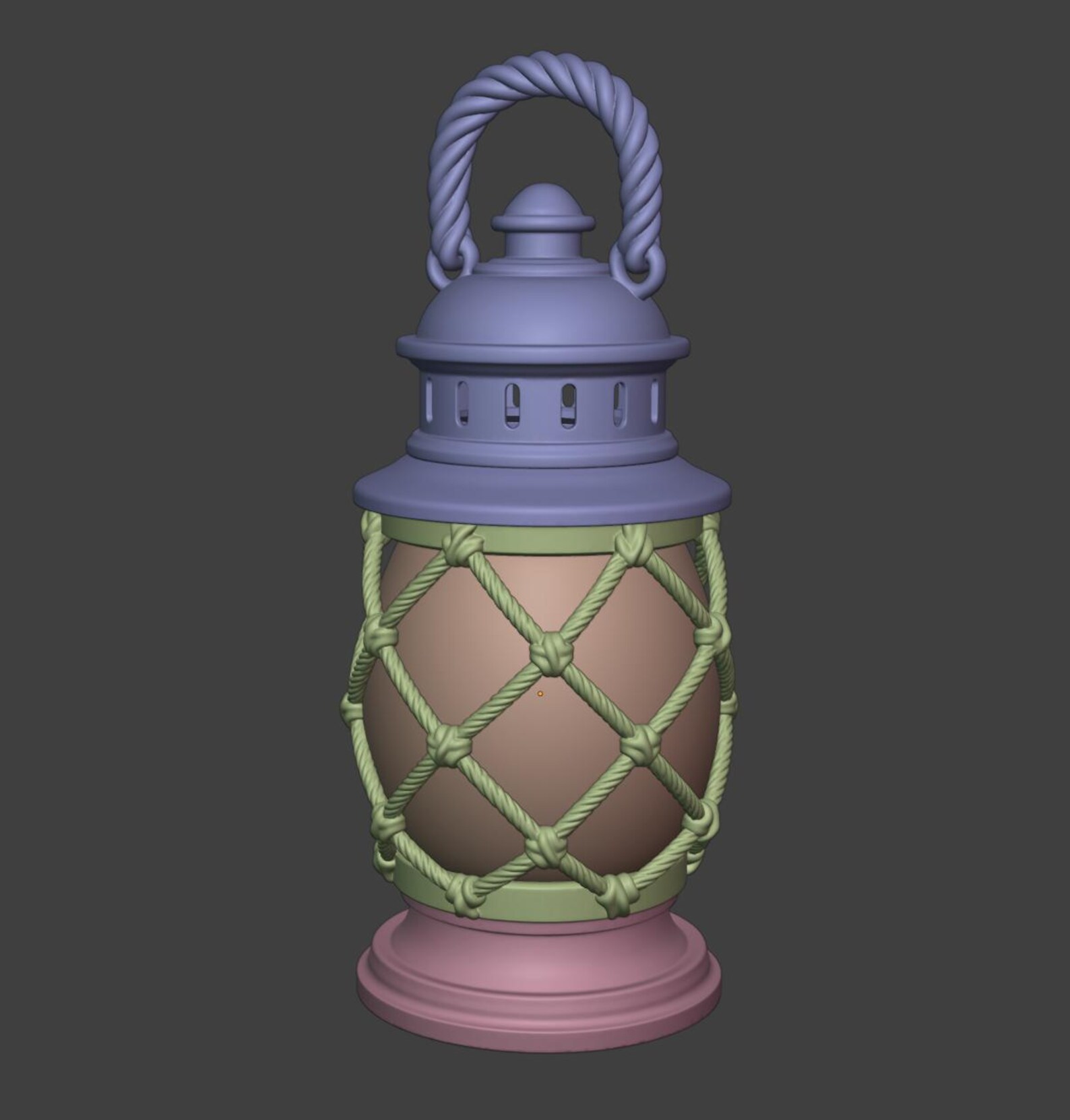 Pirate Rope Lantern, Nautical Coastal Decor Lantern thumbnail 7