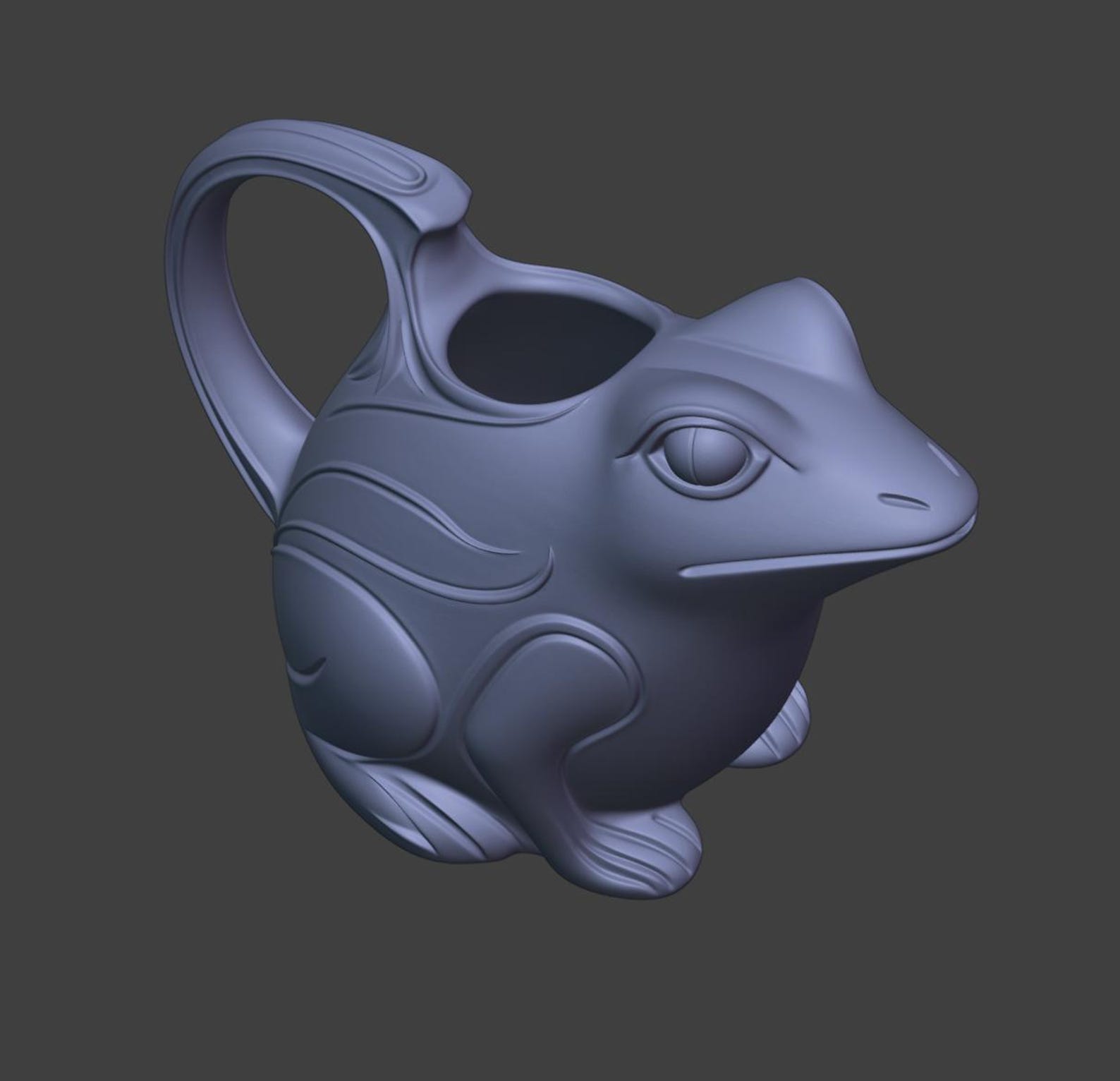 Frog Watering Can, Garden Animal Decor thumbnail 9