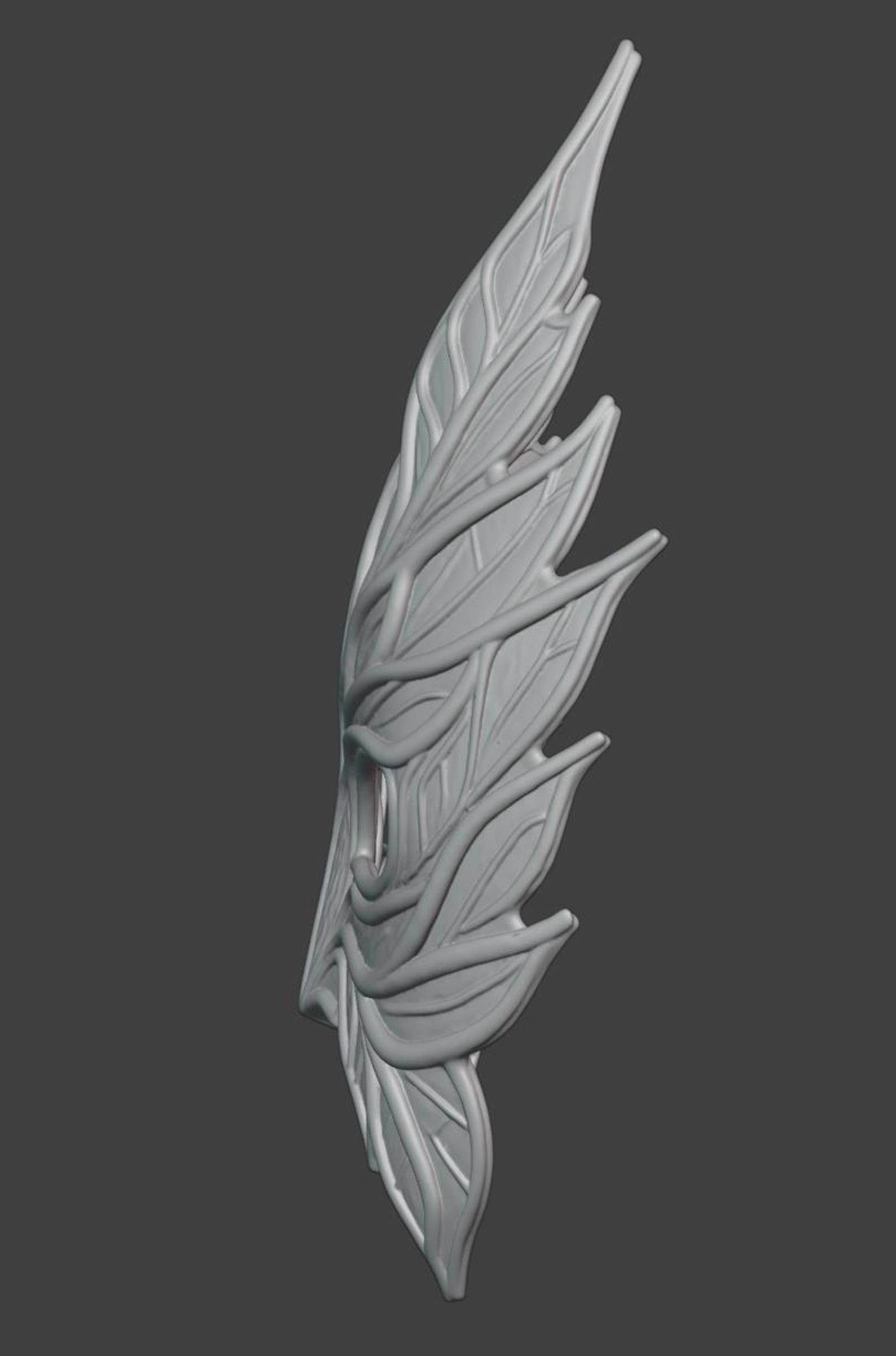 Elven Moonleaf Eye Mask - Cosplay Elf Mask thumbnail 9