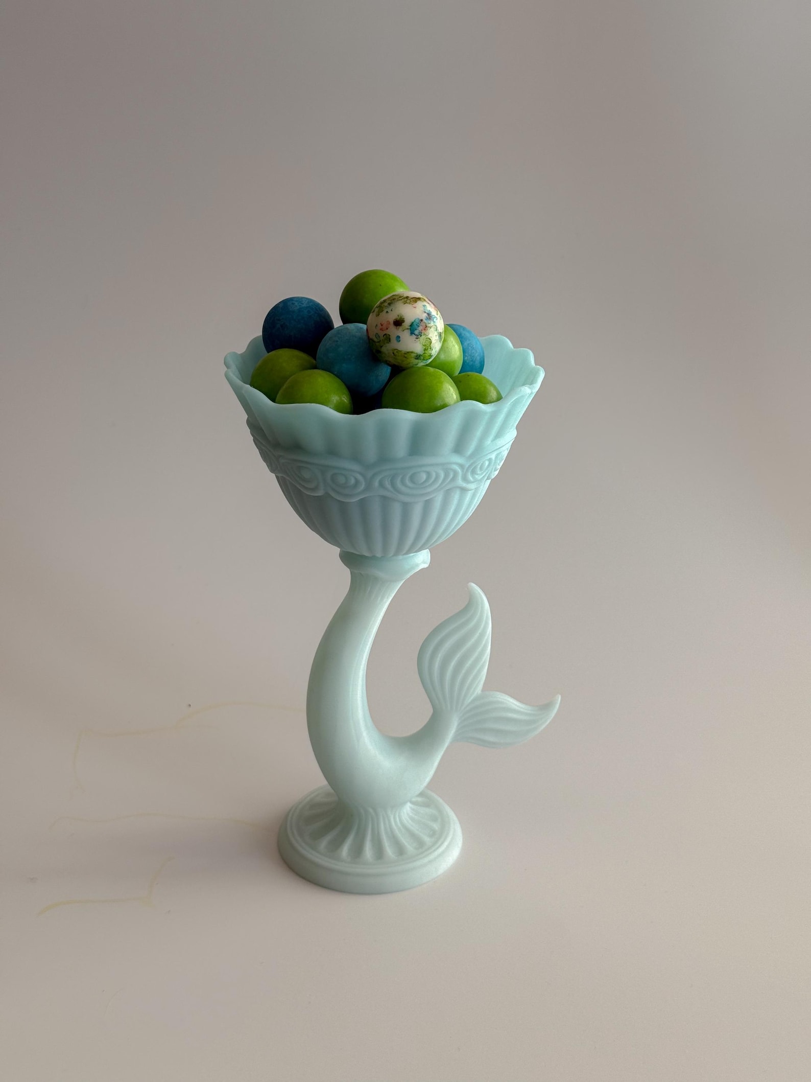Mermaid Shell Chalice, Fantasy Ocean Goblet Decor