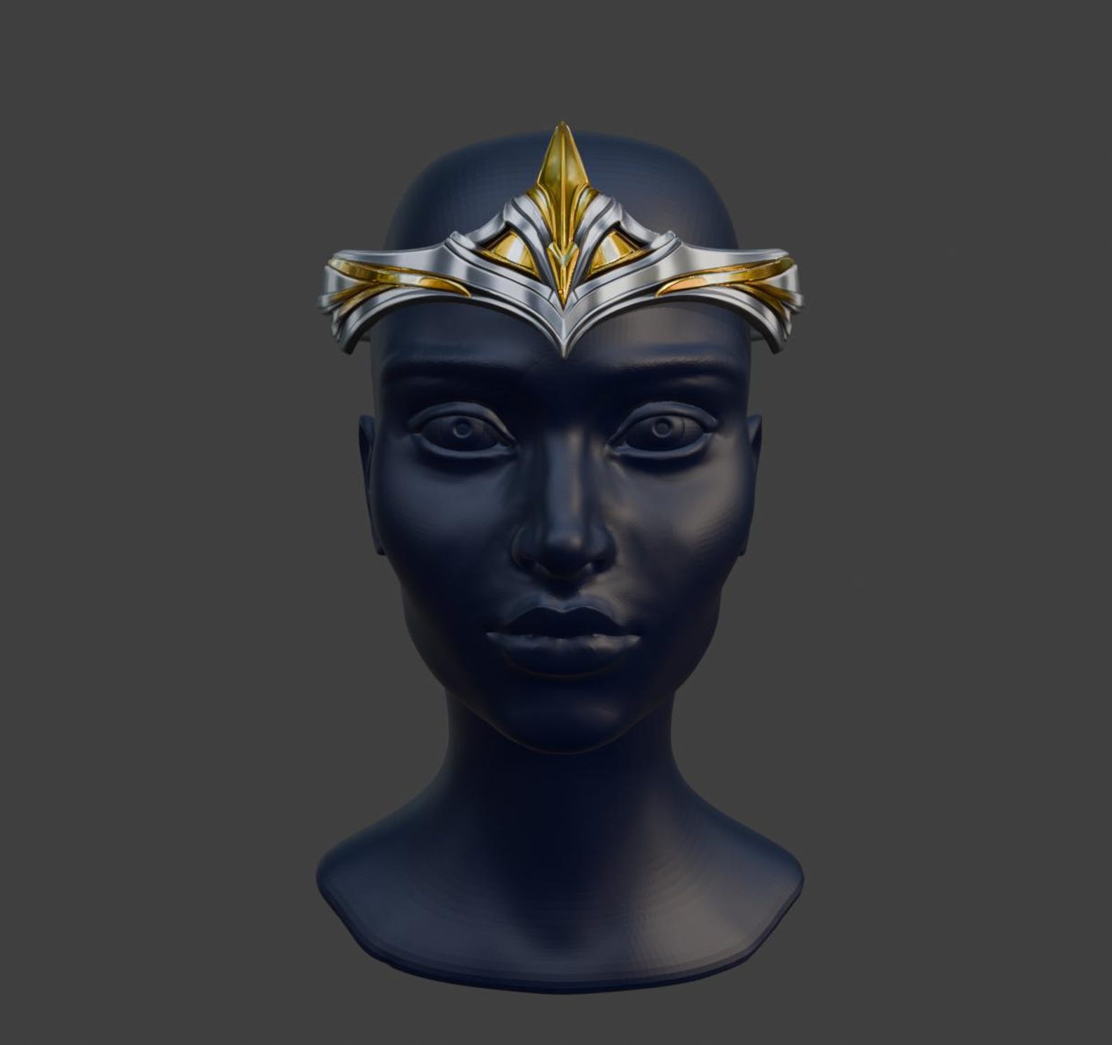 Fantasy Paladin Crown, Cosplay Circlet Tiara Headpiece thumbnail 5